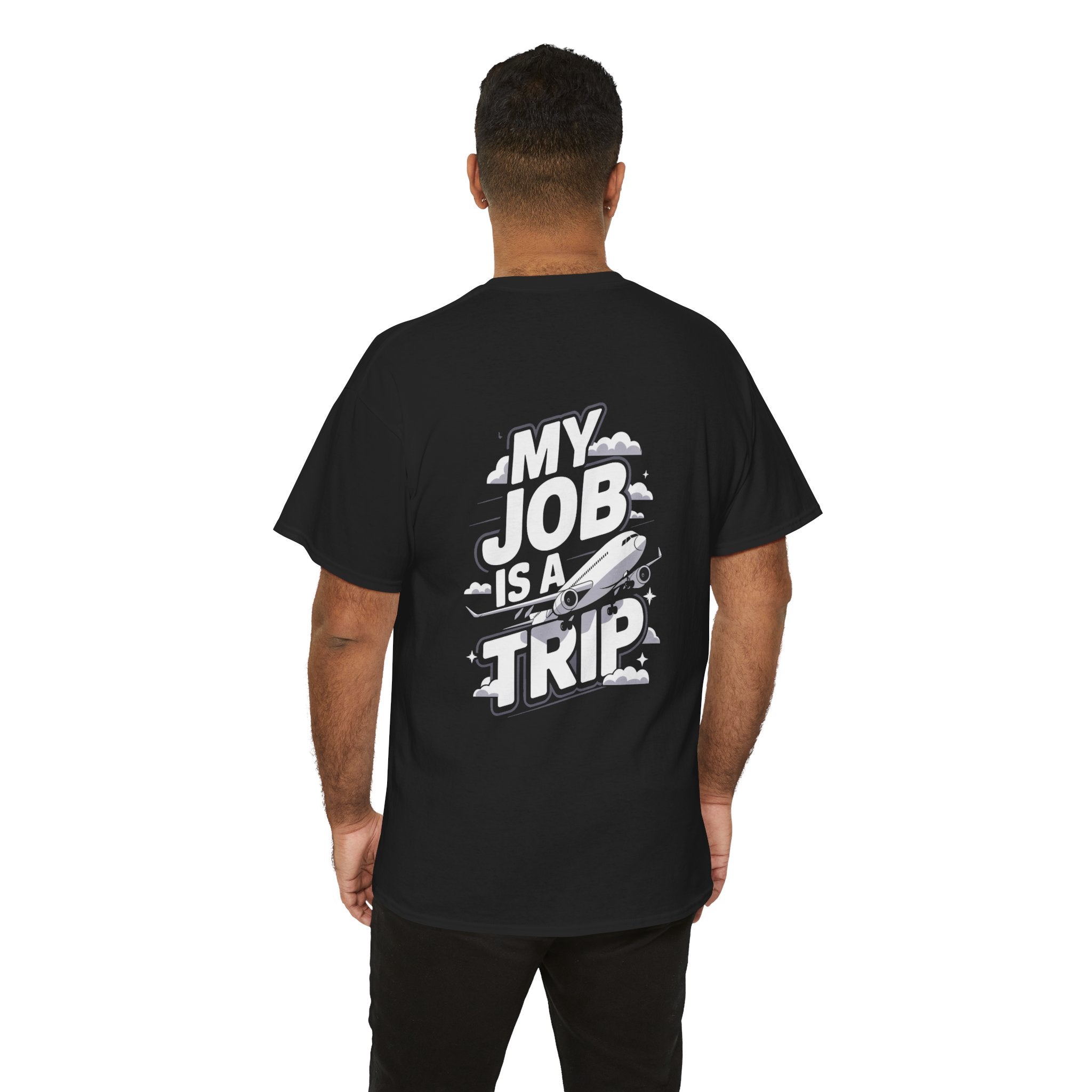 Unisex Heavy Cotton Tee - My Job is a TRIP