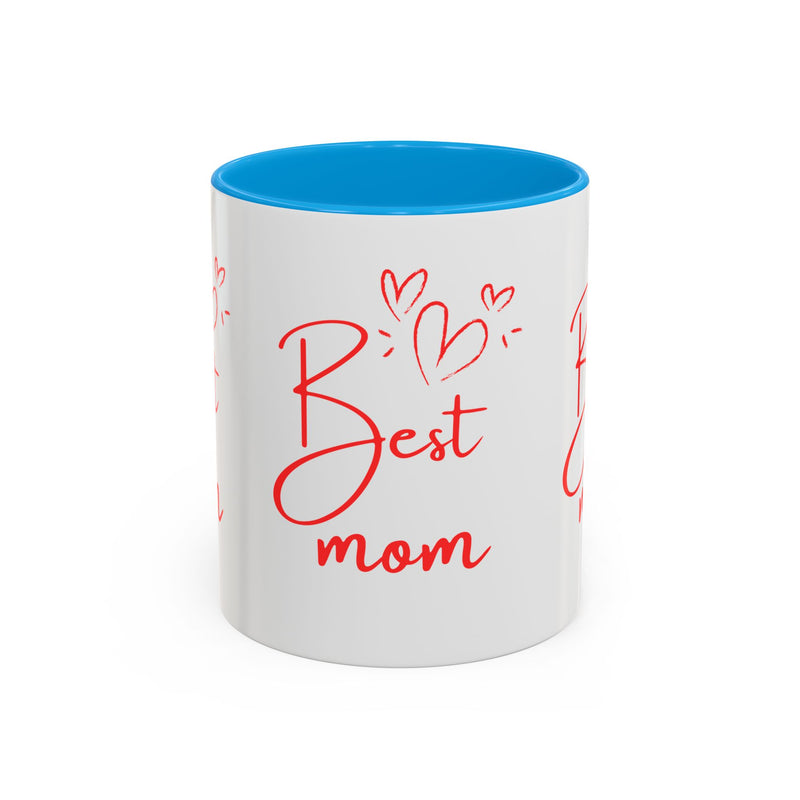 Best Mom Colorful Coffee Mug - Perfect Gift for Mother's Day & Special Occasions