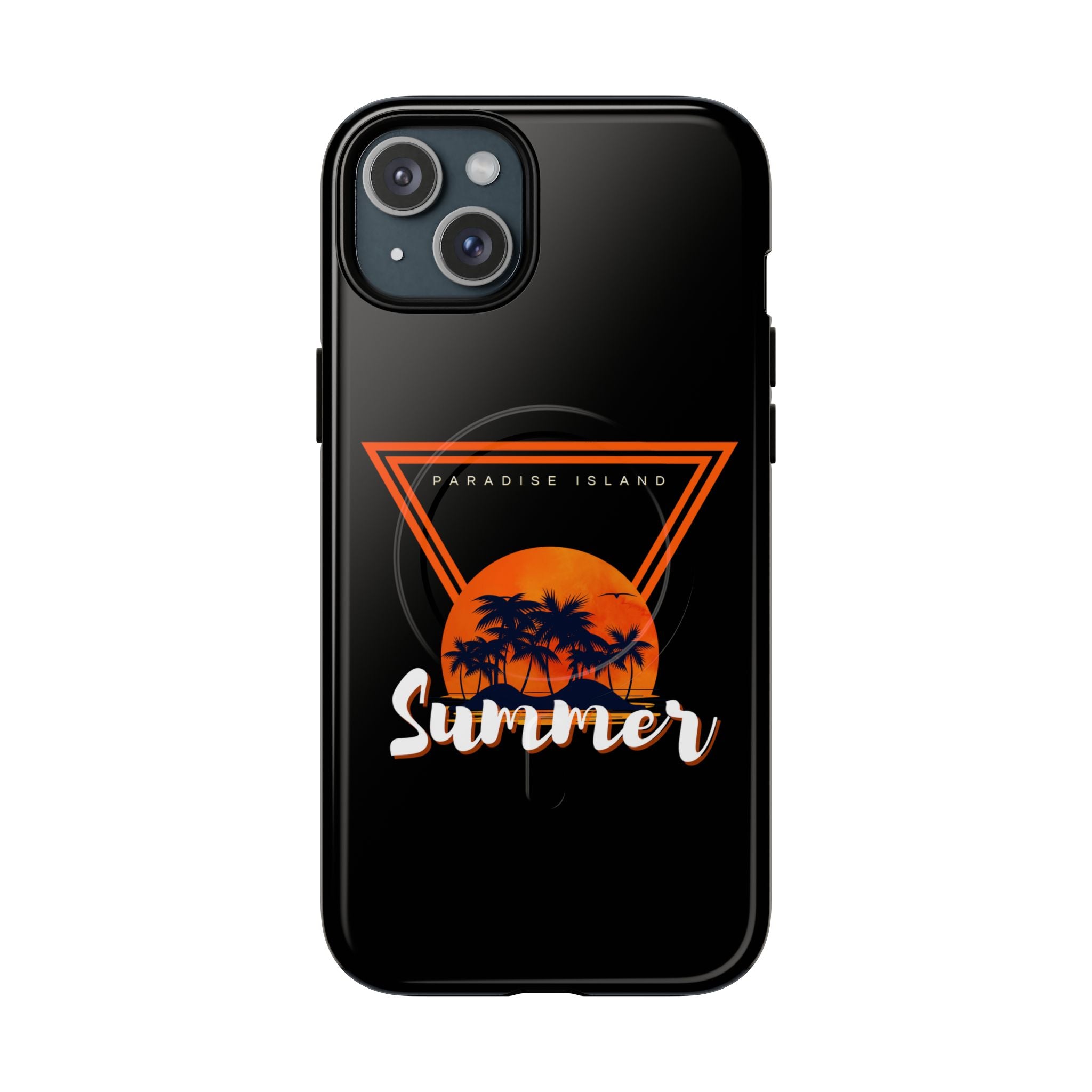 Tough Magnetic Phone Case - Paradise Island Summer Design
