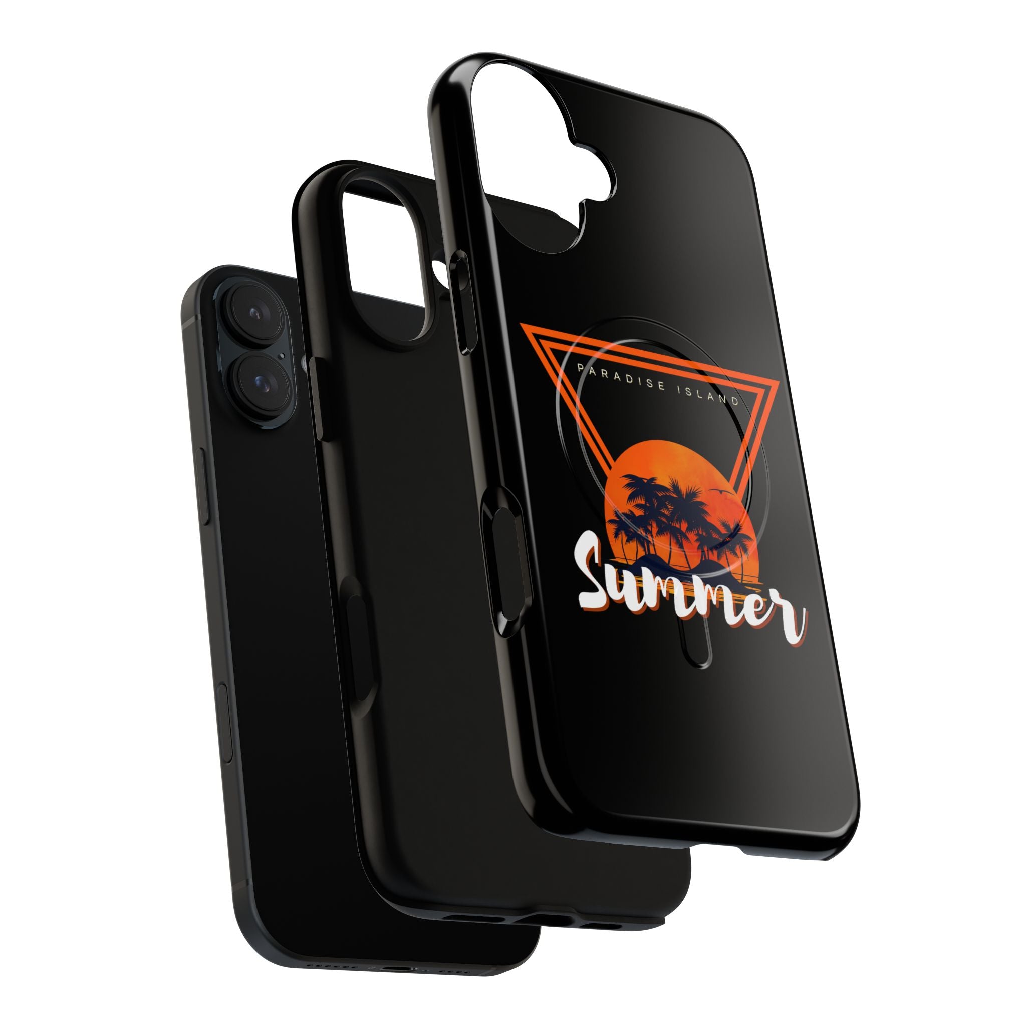 Tough Magnetic Phone Case - Paradise Island Summer Design
