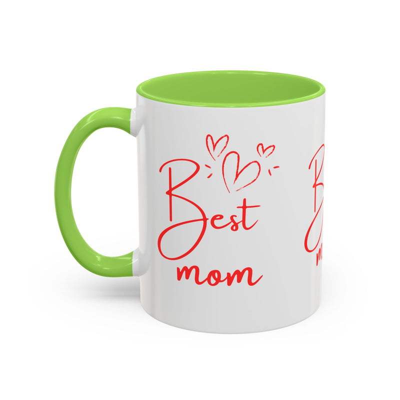 Best Mom Colorful Coffee Mug - Perfect Gift for Mother's Day & Special Occasions