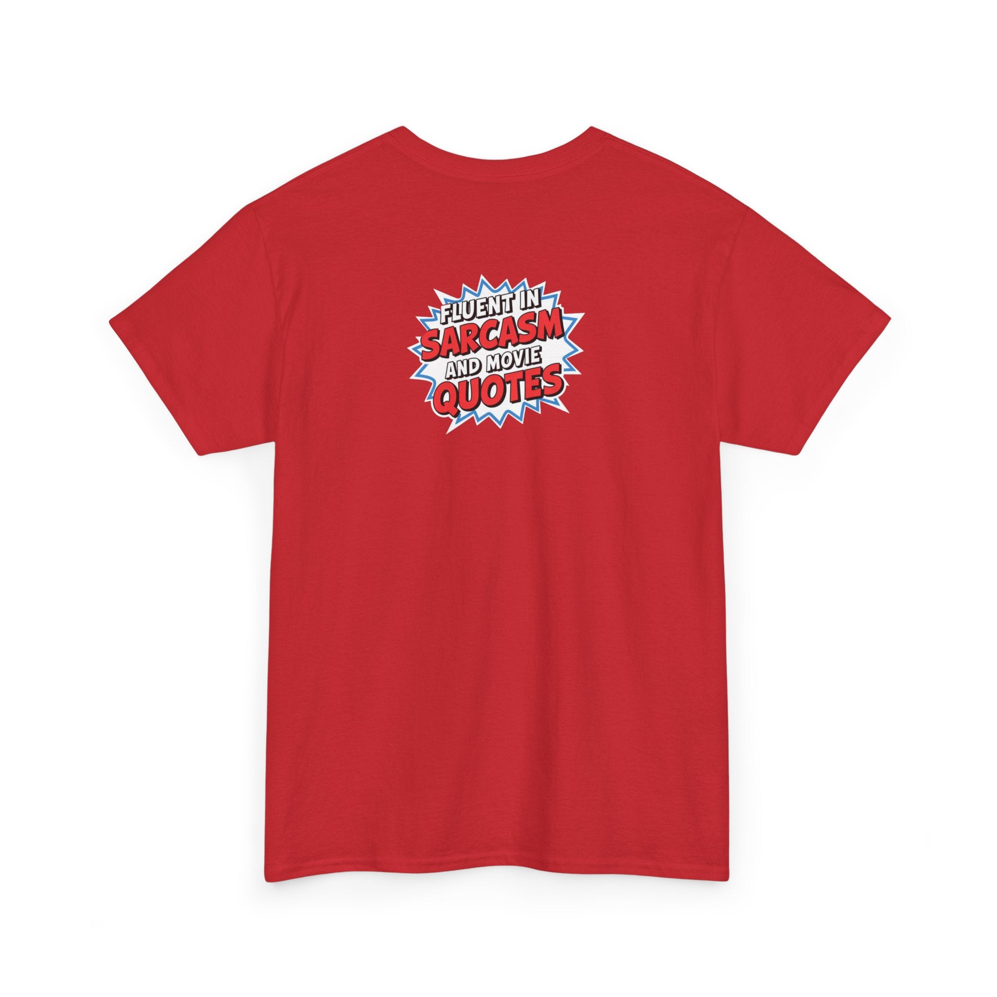 Unisex Heavy Cotton Tee: "Sarcasm" - T-Shirt