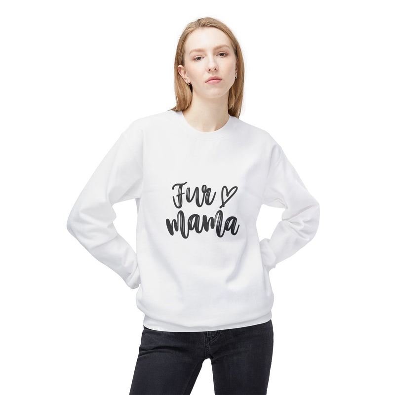 Fur Mama Sweatshirt | Softstyle Crewneck for Pet Lovers