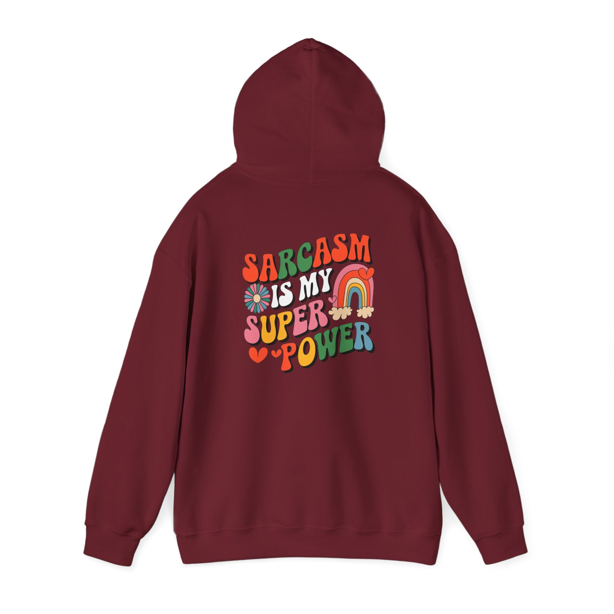 Unisex Heavy Blend™ Hooded Sweatshirt Sarcasm is my superpower