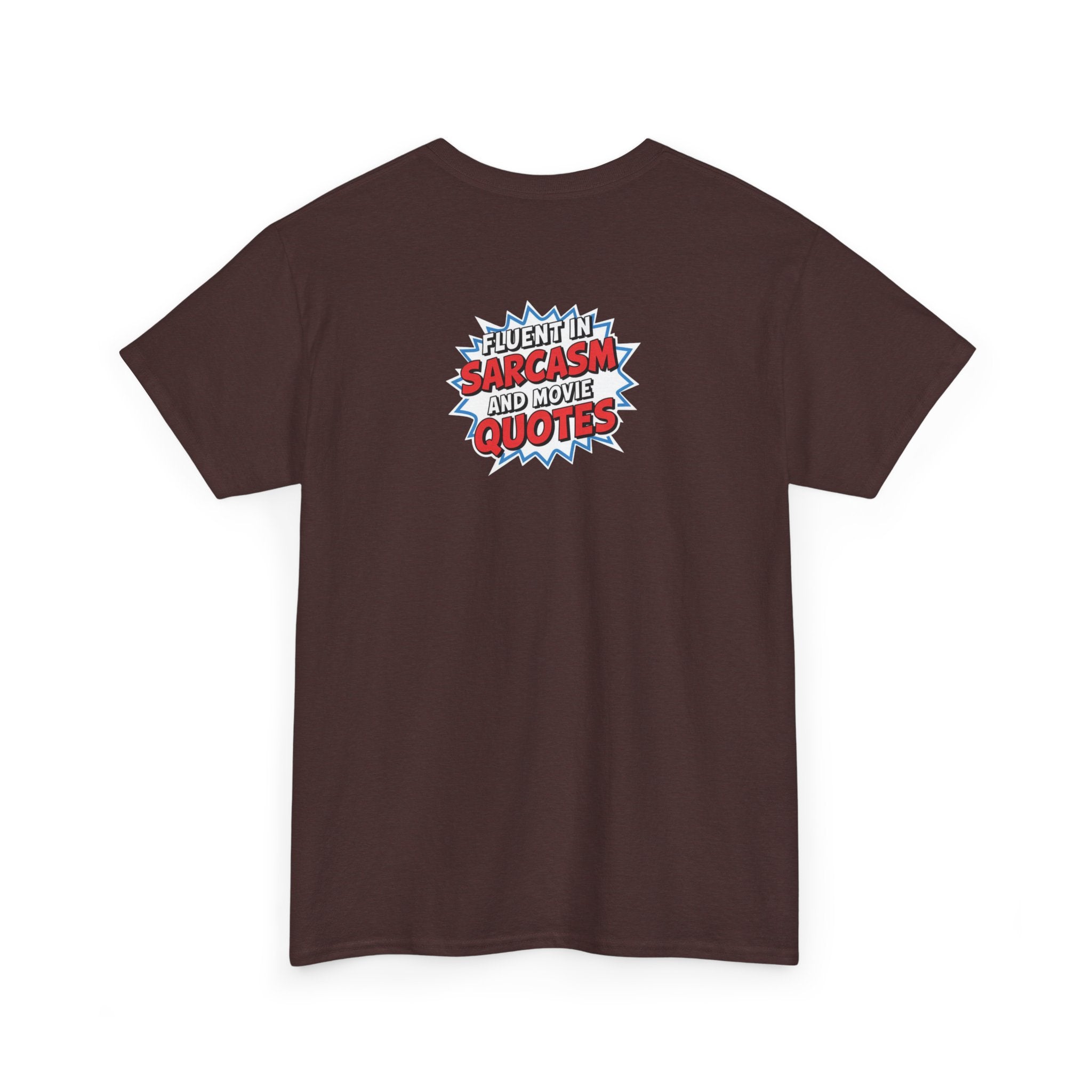 Unisex Heavy Cotton Tee: "Sarcasm" - T-Shirt