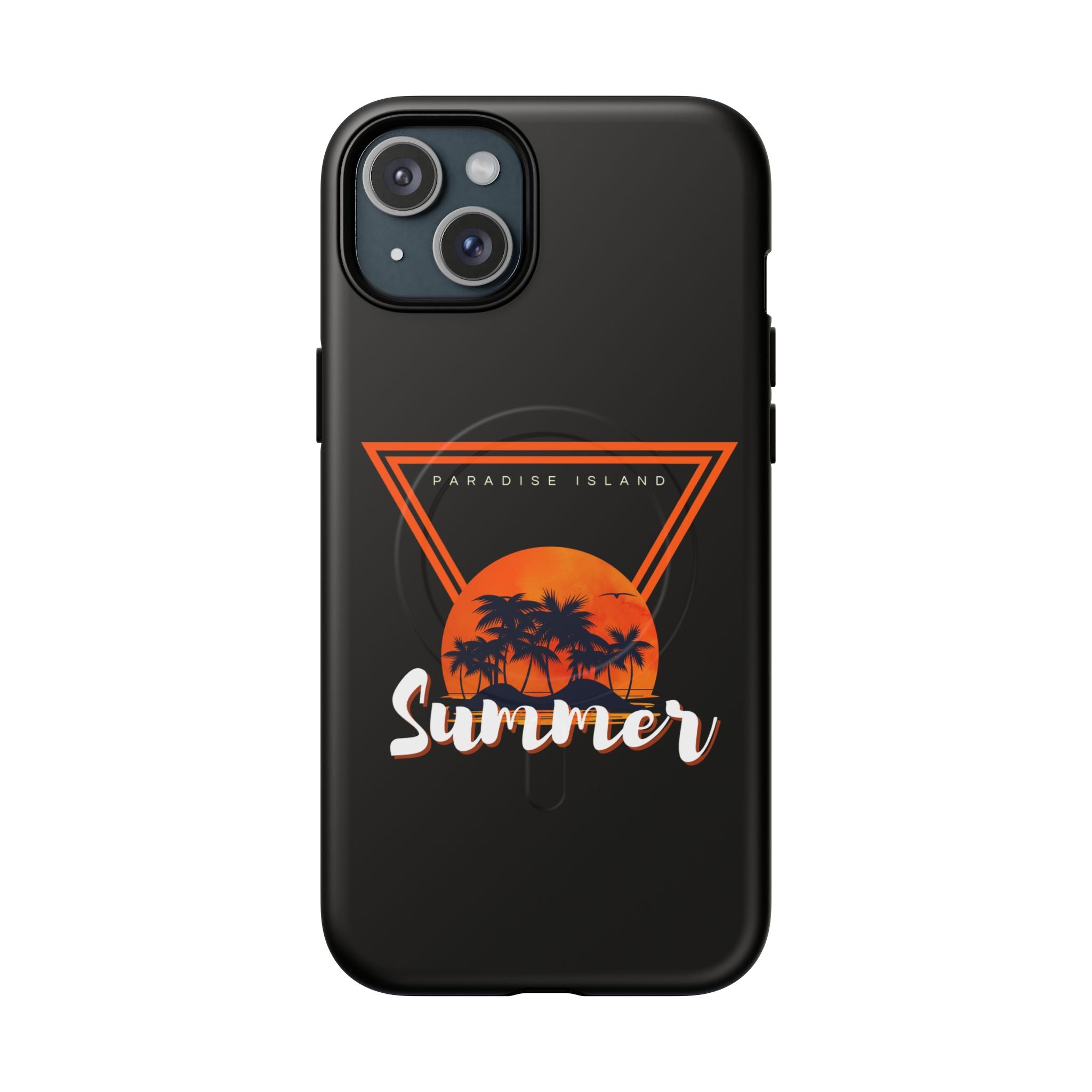 Tough Magnetic Phone Case - Paradise Island Summer Design