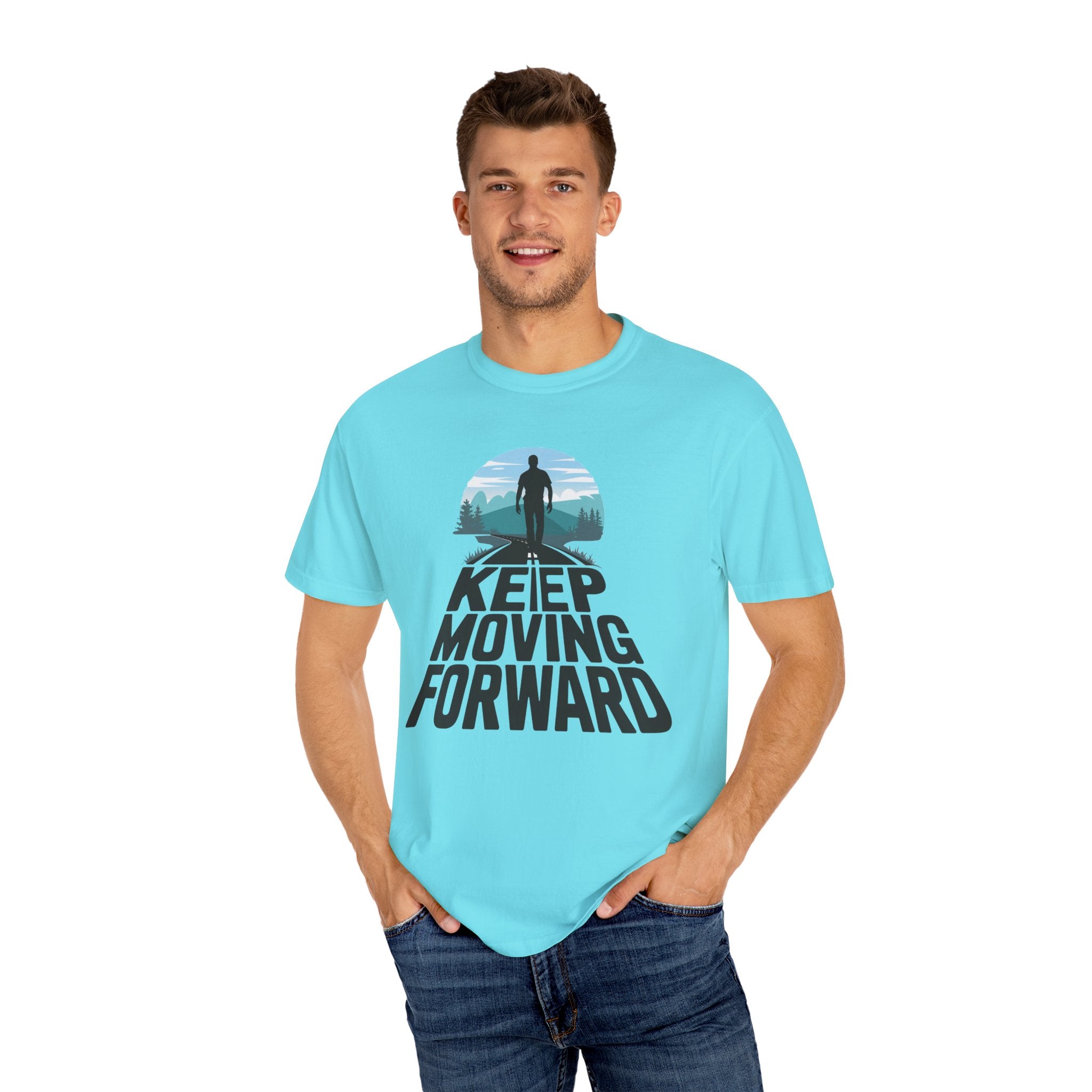 Keep Moving Forward Motivational Unisex T-Shirt