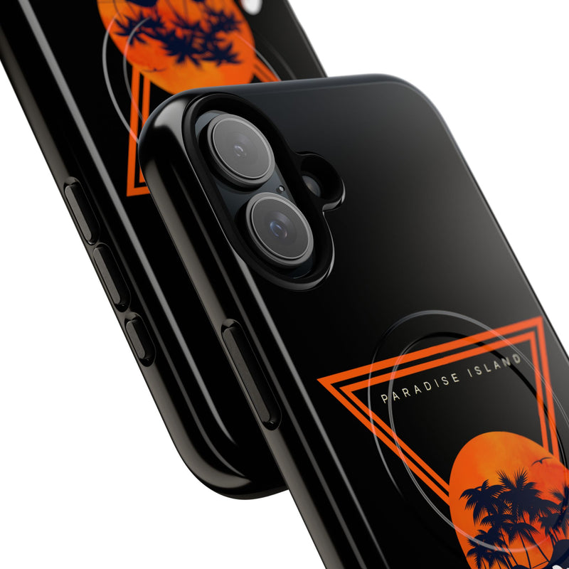 Tough Magnetic Phone Case - Paradise Island Summer Design