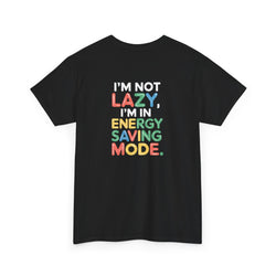 Energy saving mode Unisex Heavy Cotton Tee for Everyday Style