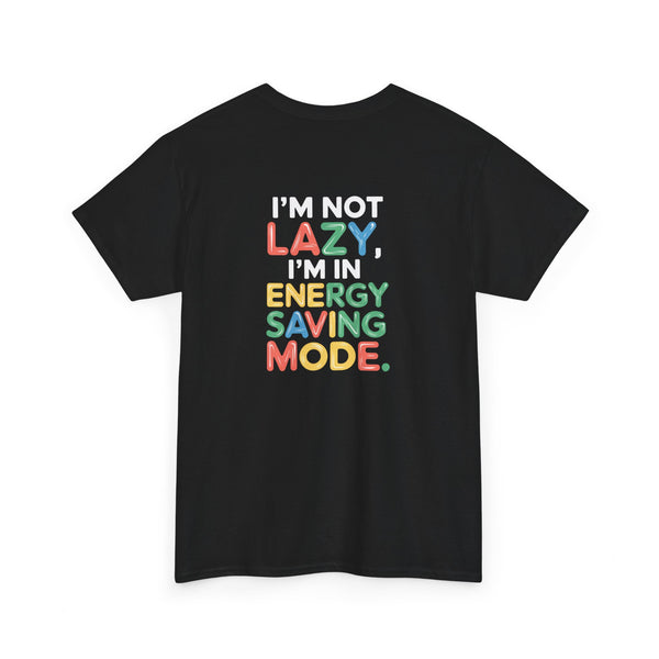 Energy saving mode Unisex Heavy Cotton Tee for Everyday Style