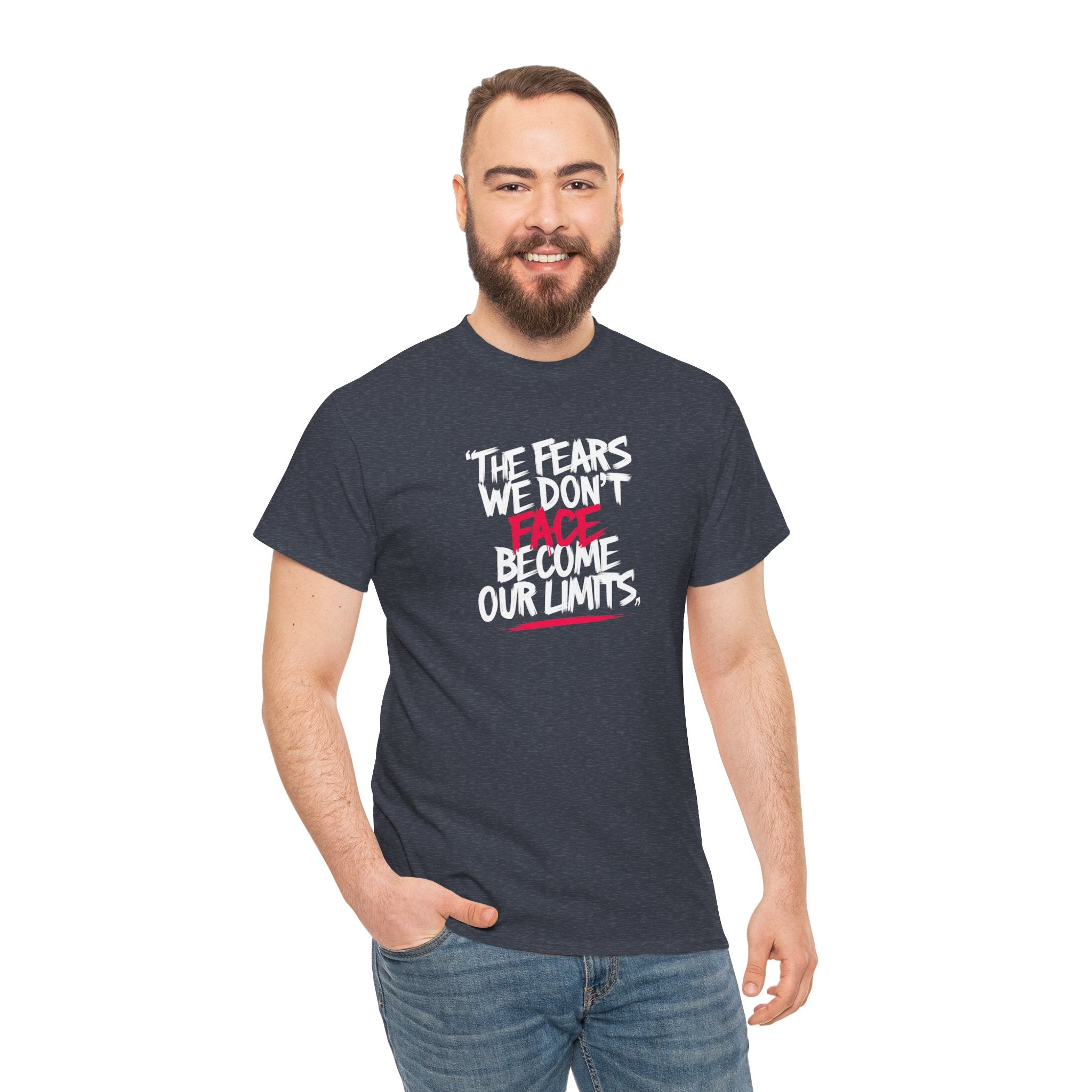Unisex Heavy Cotton Tee - Rise and Grind