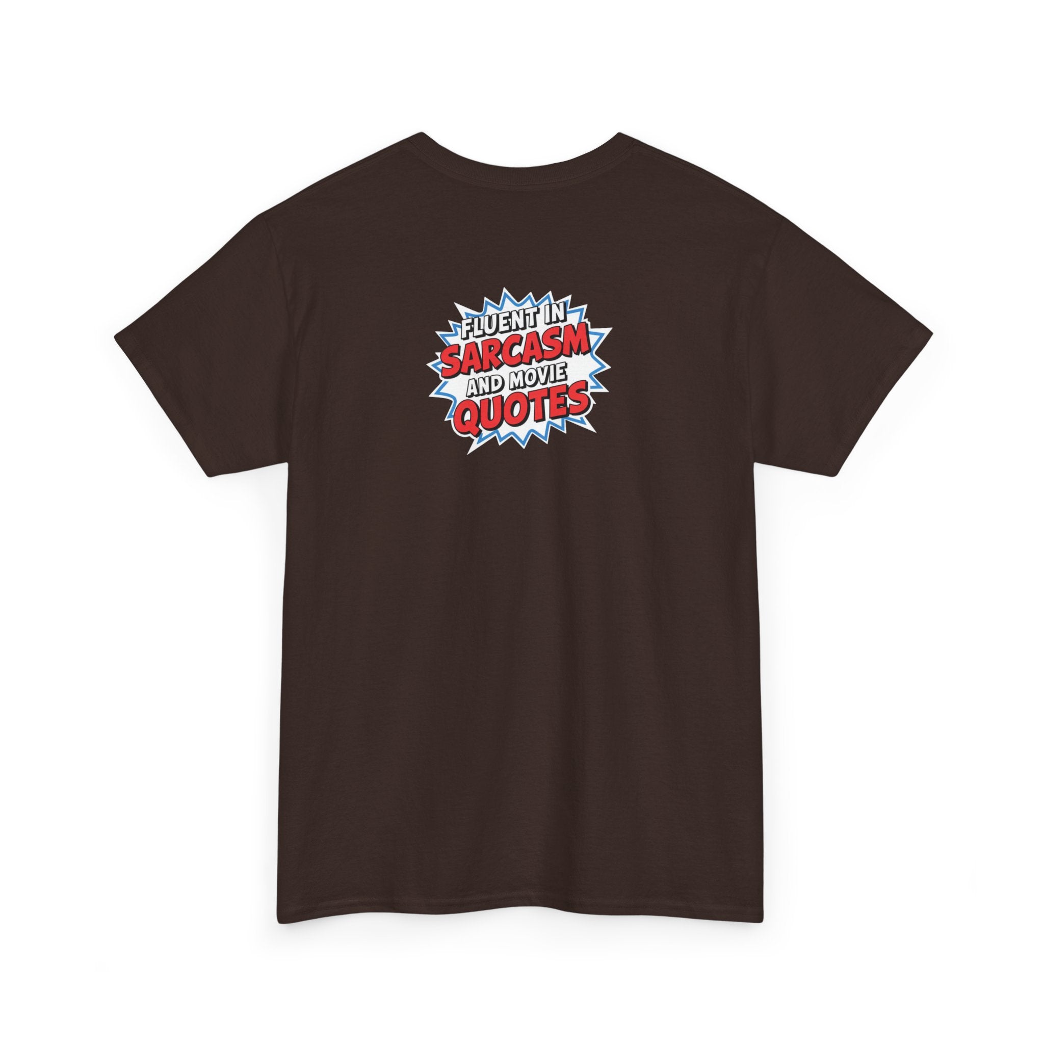 Unisex Heavy Cotton Tee: "Sarcasm" - T-Shirt