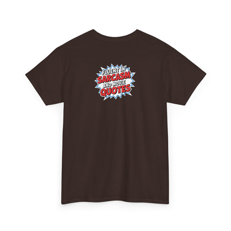 Unisex Heavy Cotton Tee: "Sarcasm" - T-Shirt