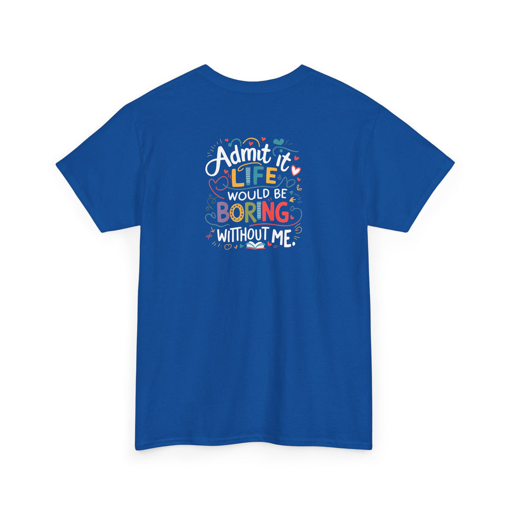 Unisex Heavy Cotton Tee: "Own Stunts" - T-Shirt