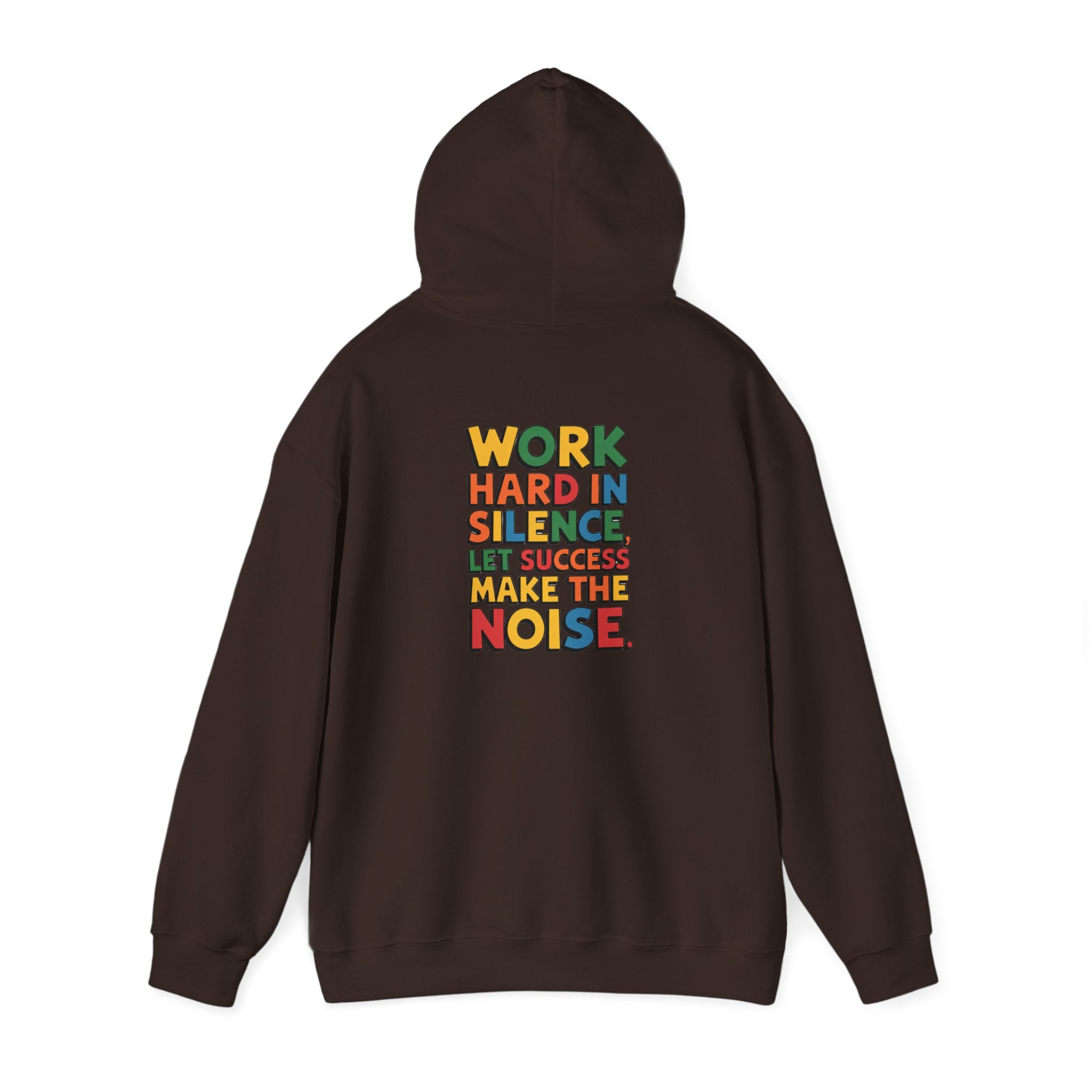 Work hard in Silence Unisex Heavy Blend™ Hooded Sweatshirt