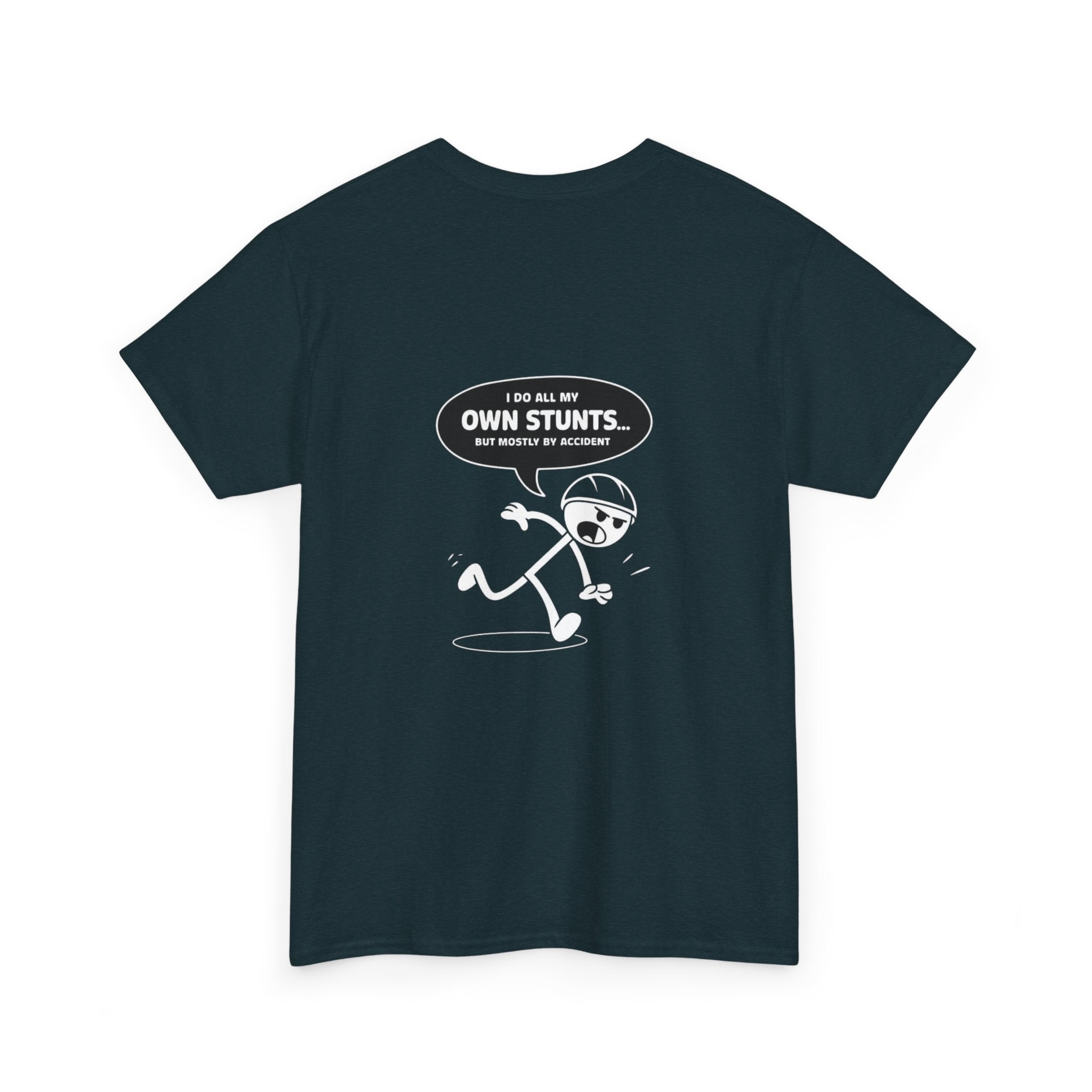 Unisex Heavy Cotton Tee: "Own Stunts" - T-Shirt
