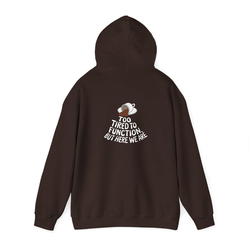 Unisex Heavy Blend™ Hooded Sweatshirt Tired to Function