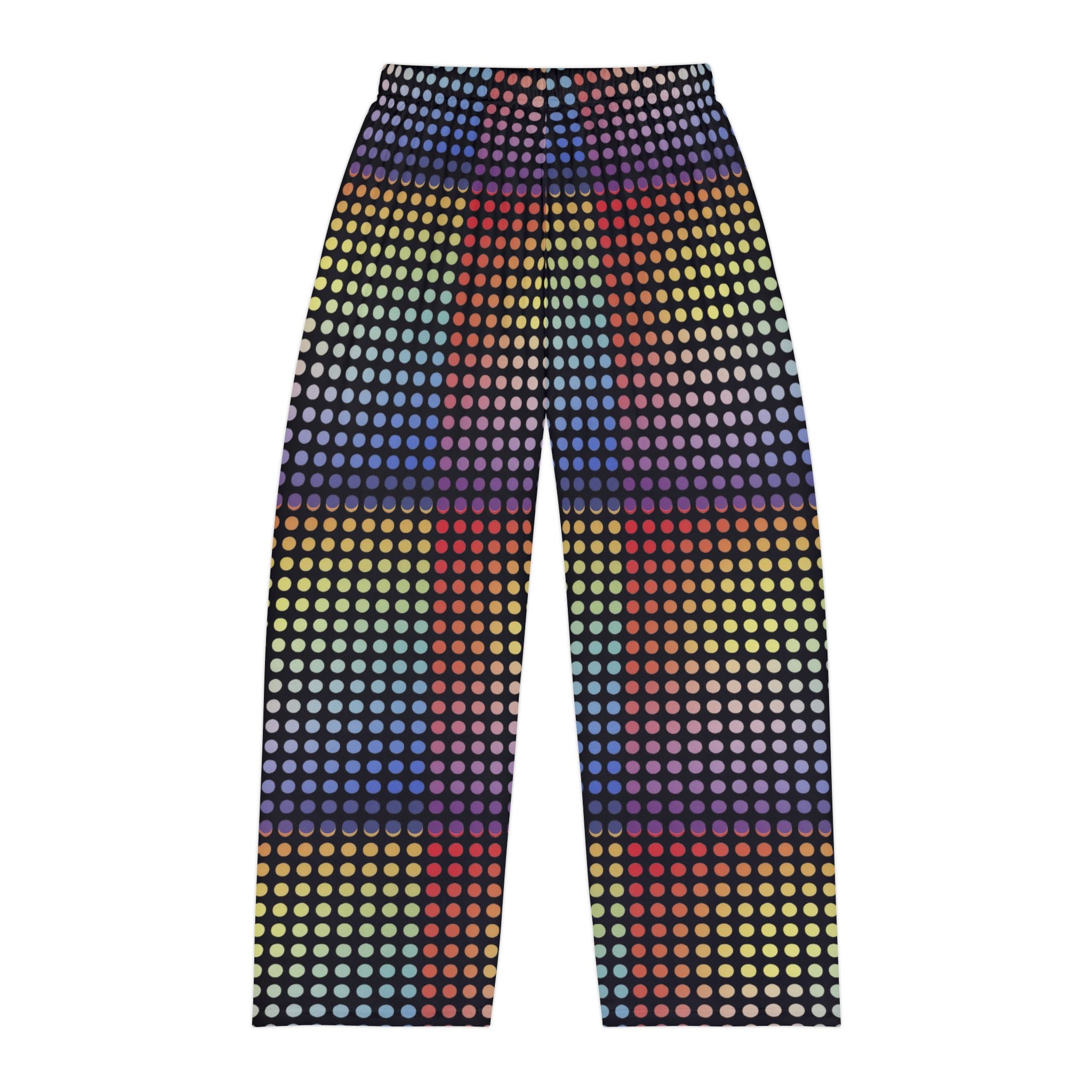 Colorful Dot Pattern Men’s Pajama Pants – Comfortable & Stylish Sleepwear for Relaxation