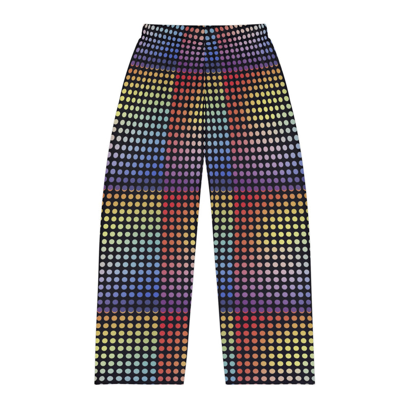 Colorful Dot Pattern Men’s Pajama Pants – Comfortable & Stylish Sleepwear for Relaxation