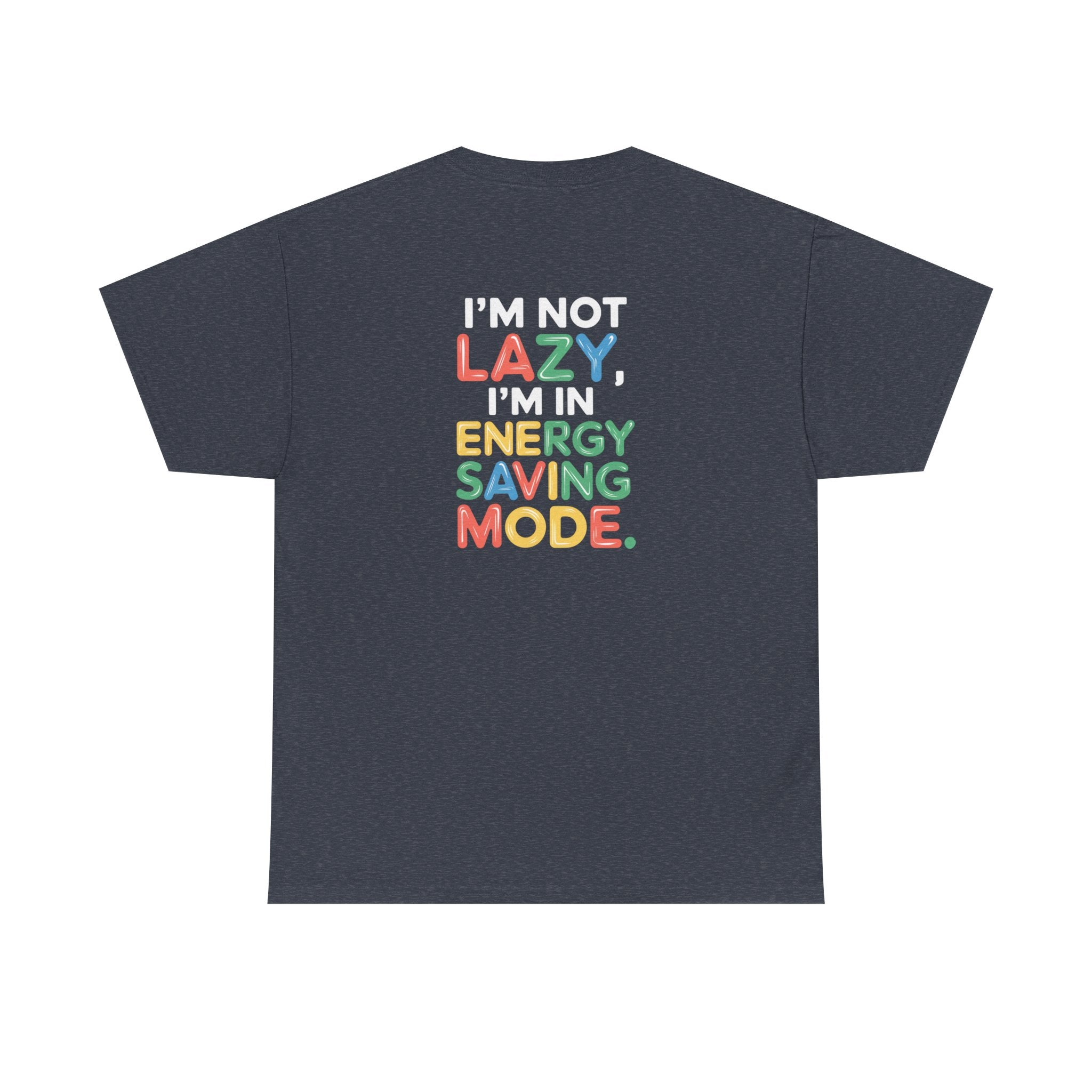Energy saving mode Unisex Heavy Cotton Tee for Everyday Style