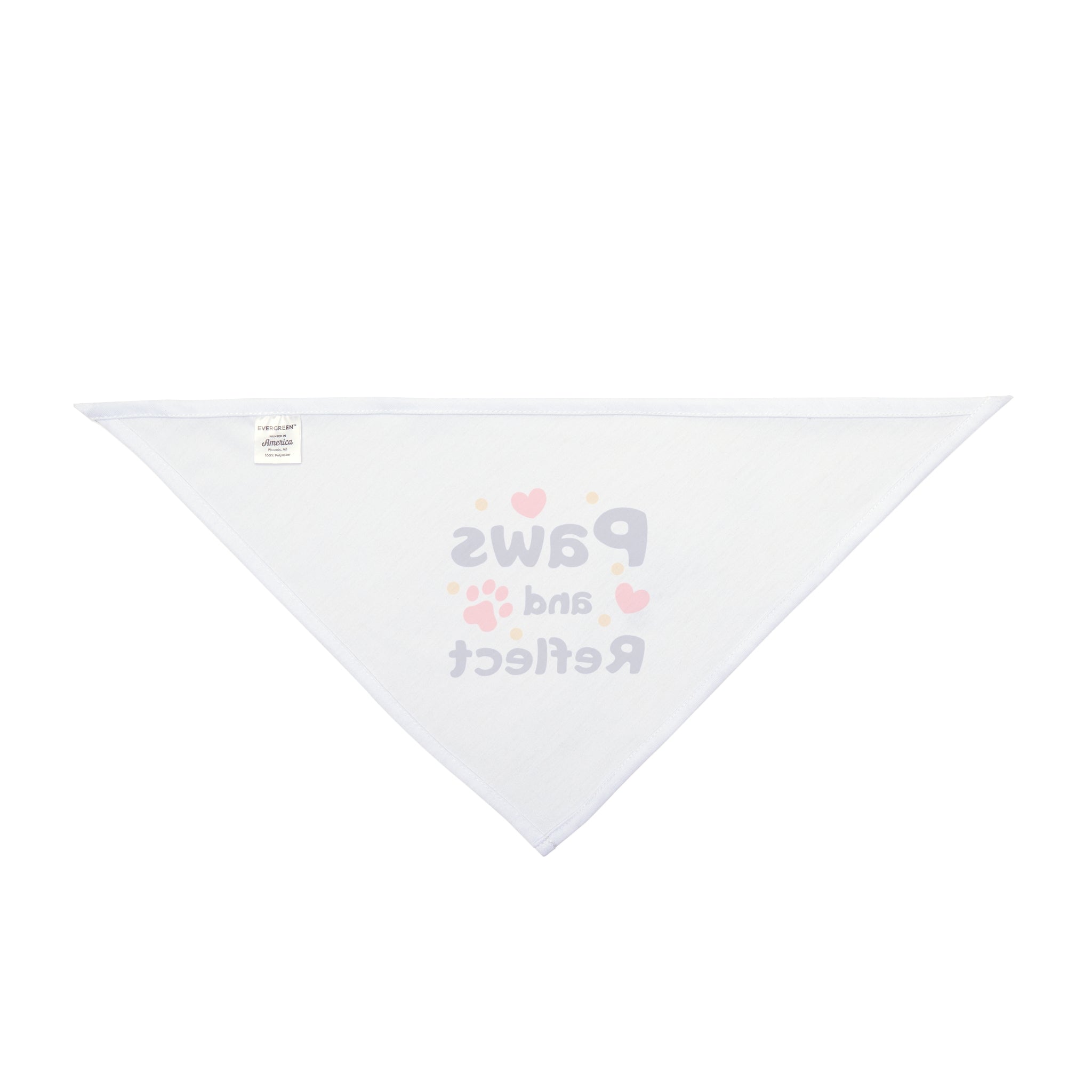 Paws and Reflect Pet Bandana - Cute Dog Accessory for Reflection and Style
