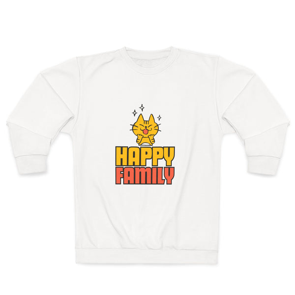 Happy Family Unisex Sweatshirt - Cozy Family Vibes