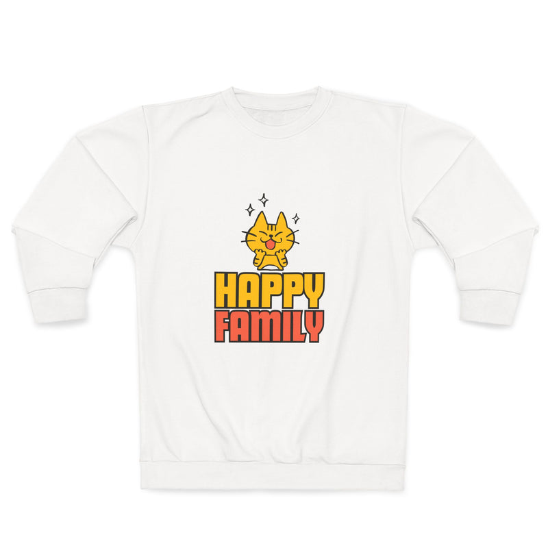 Happy Family Unisex Sweatshirt - Cozy Family Vibes