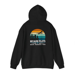 Unisex Heavy Blend™ Hooded Sweatshirt "Maintenance & Pilots Design | Perfect Gift for Aviation Enthusiasts