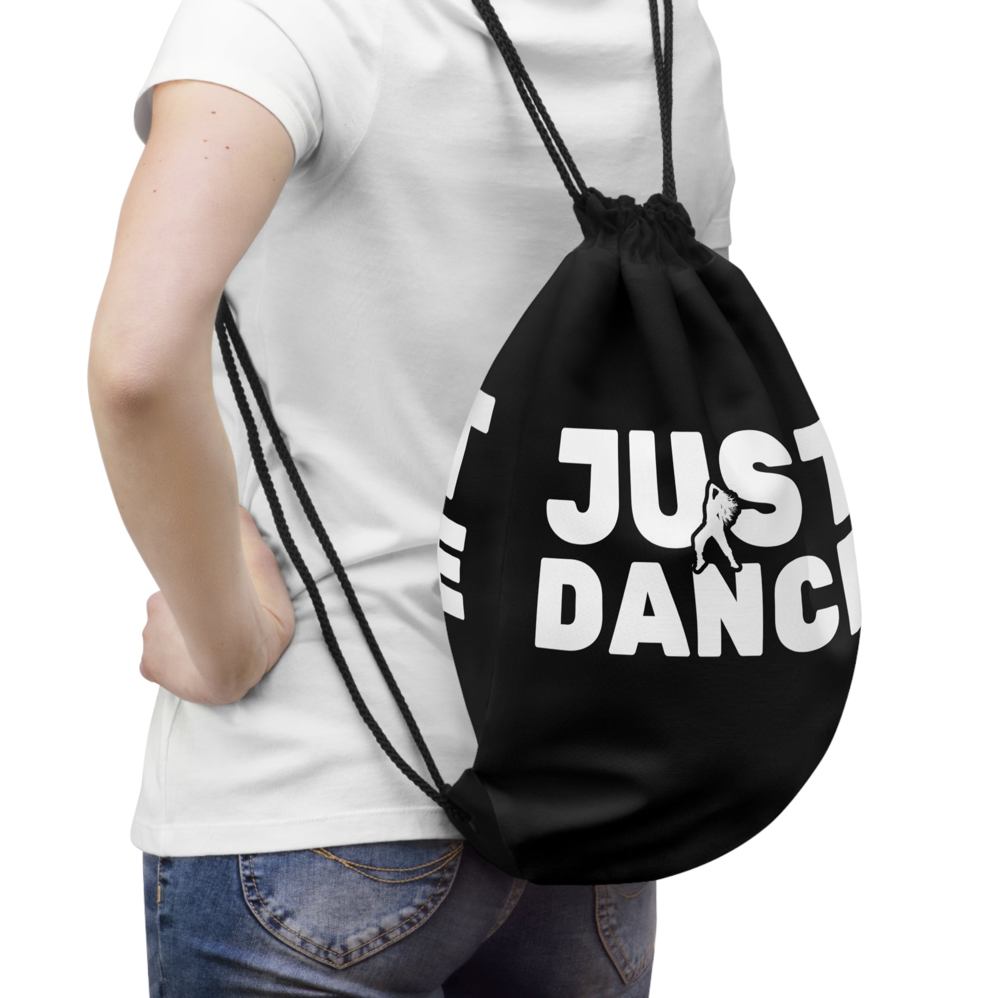 Just Dance Drawstring Bag - Perfect for Dancers and Workout Enthusiasts