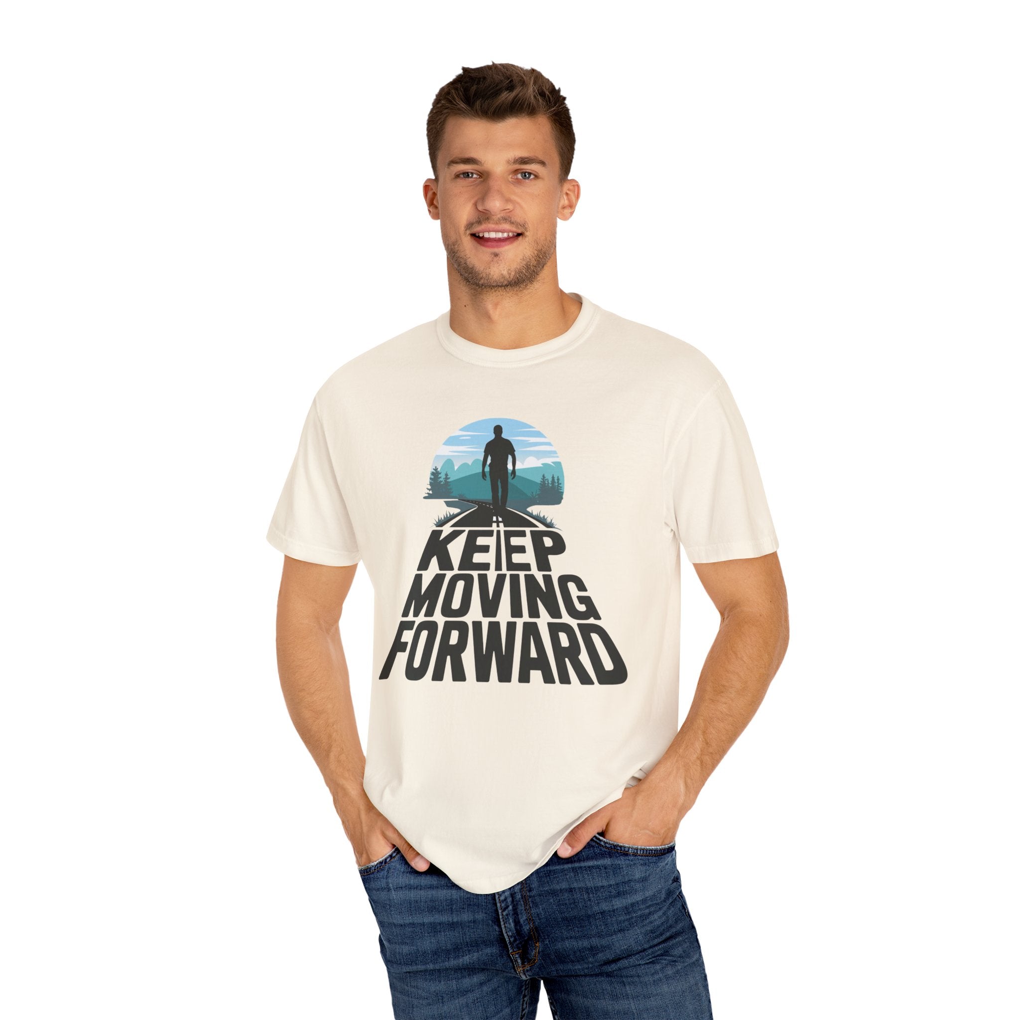 Keep Moving Forward Motivational Unisex T-Shirt