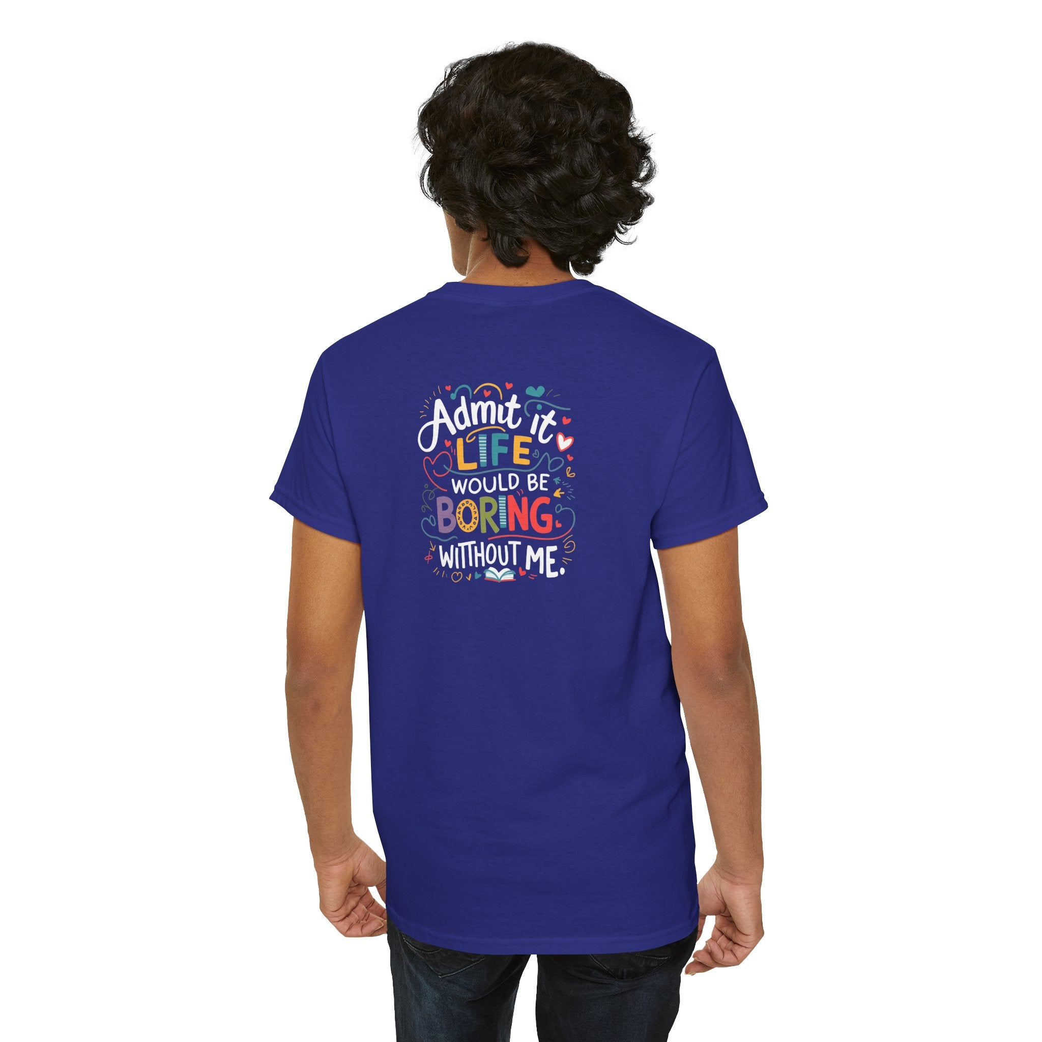 Unisex Heavy Cotton Tee: "Own Stunts" - T-Shirt