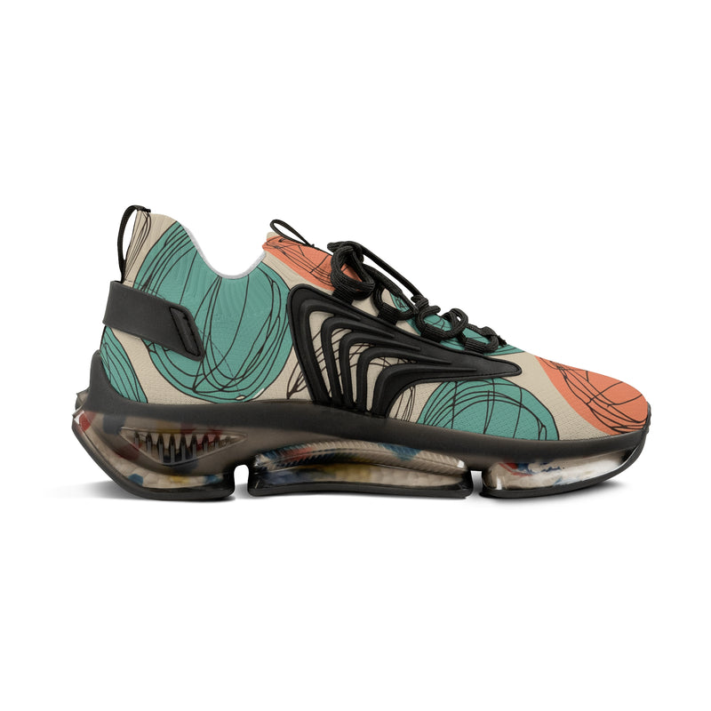 Artistic Mesh Sneakers for Stylish Comfort