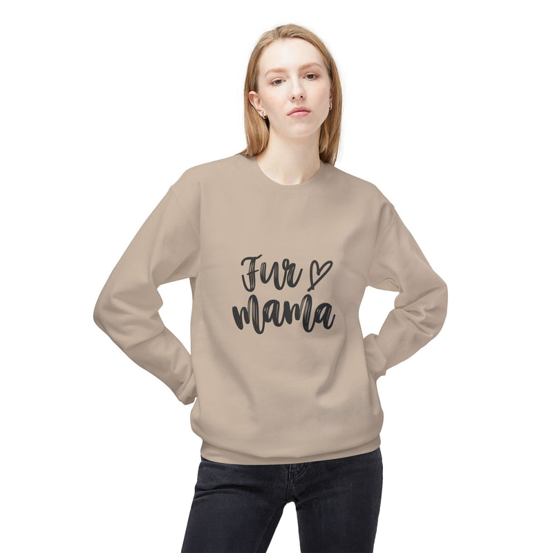 Fur Mama Sweatshirt | Softstyle Crewneck for Pet Lovers
