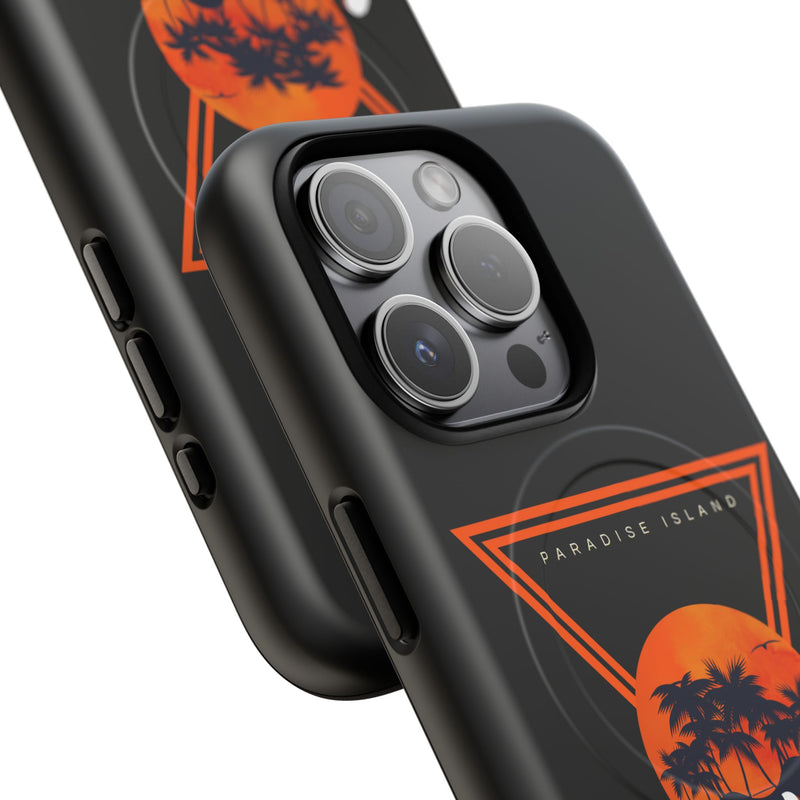 Tough Magnetic Phone Case - Paradise Island Summer Design