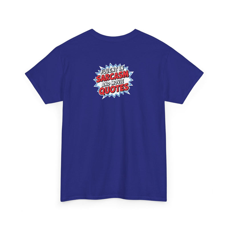 Unisex Heavy Cotton Tee: "Sarcasm" - T-Shirt