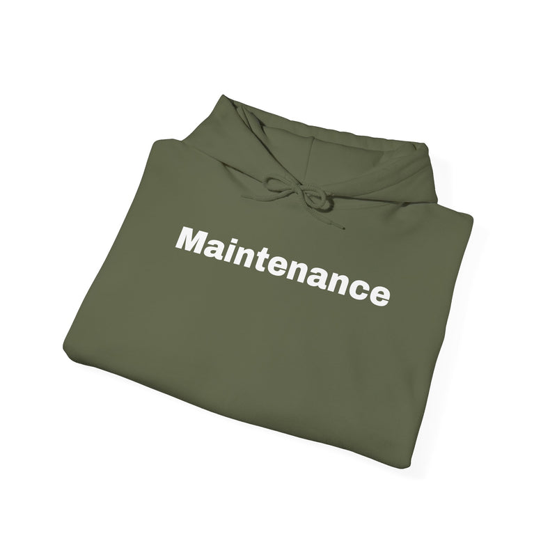 Unisex Heavy Blend™ Hooded Sweatshirt "Maintenance & Pilots Design | Perfect Gift for Aviation Enthusiasts