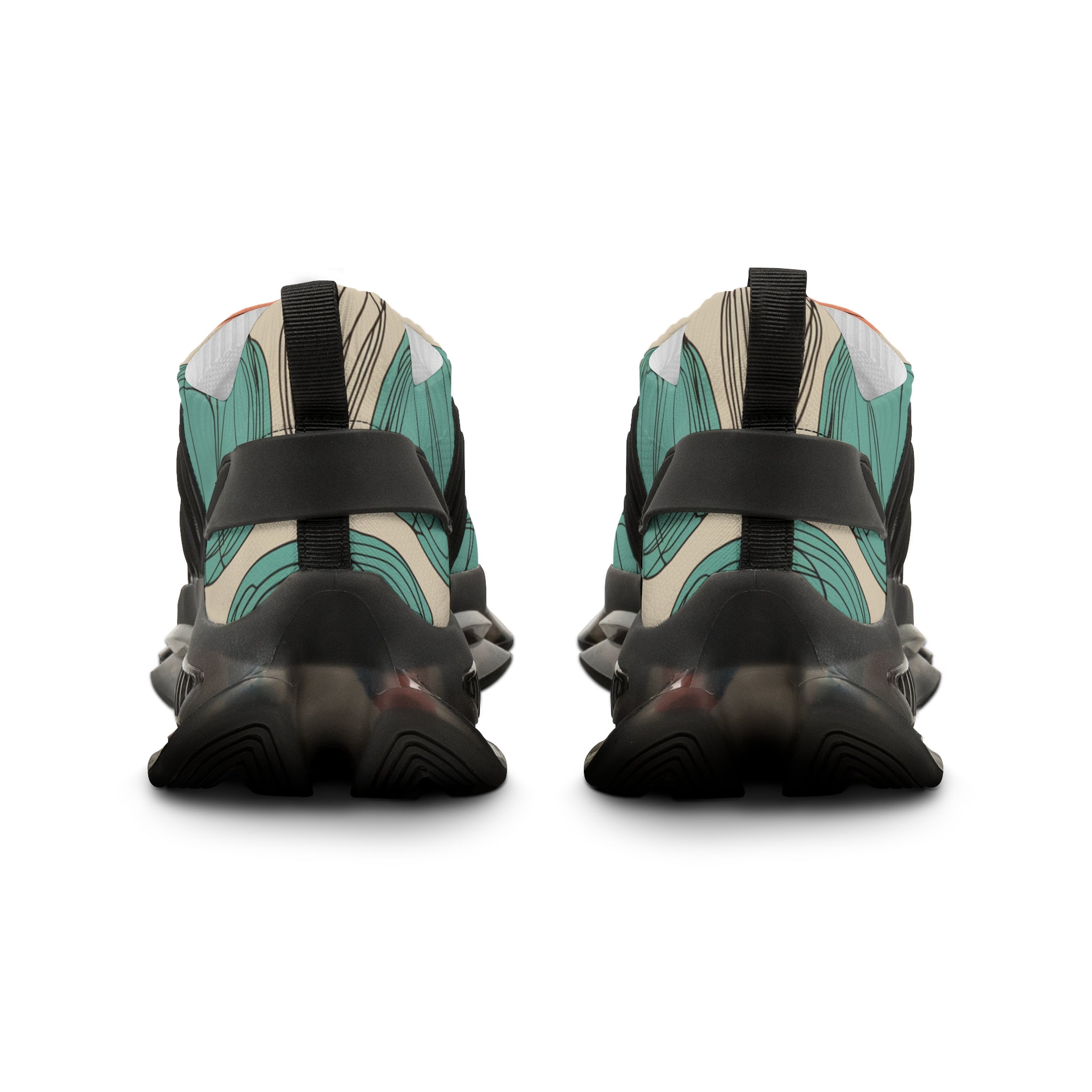 Artistic Mesh Sneakers for Stylish Comfort