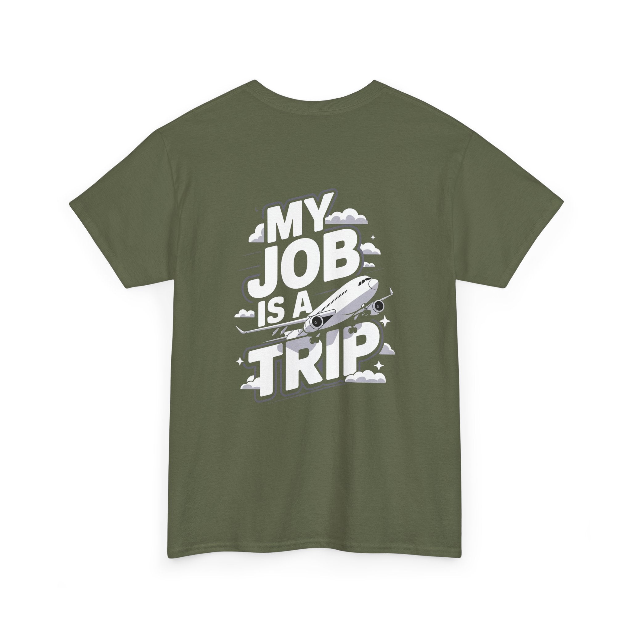 Unisex Heavy Cotton Tee - My Job is a TRIP