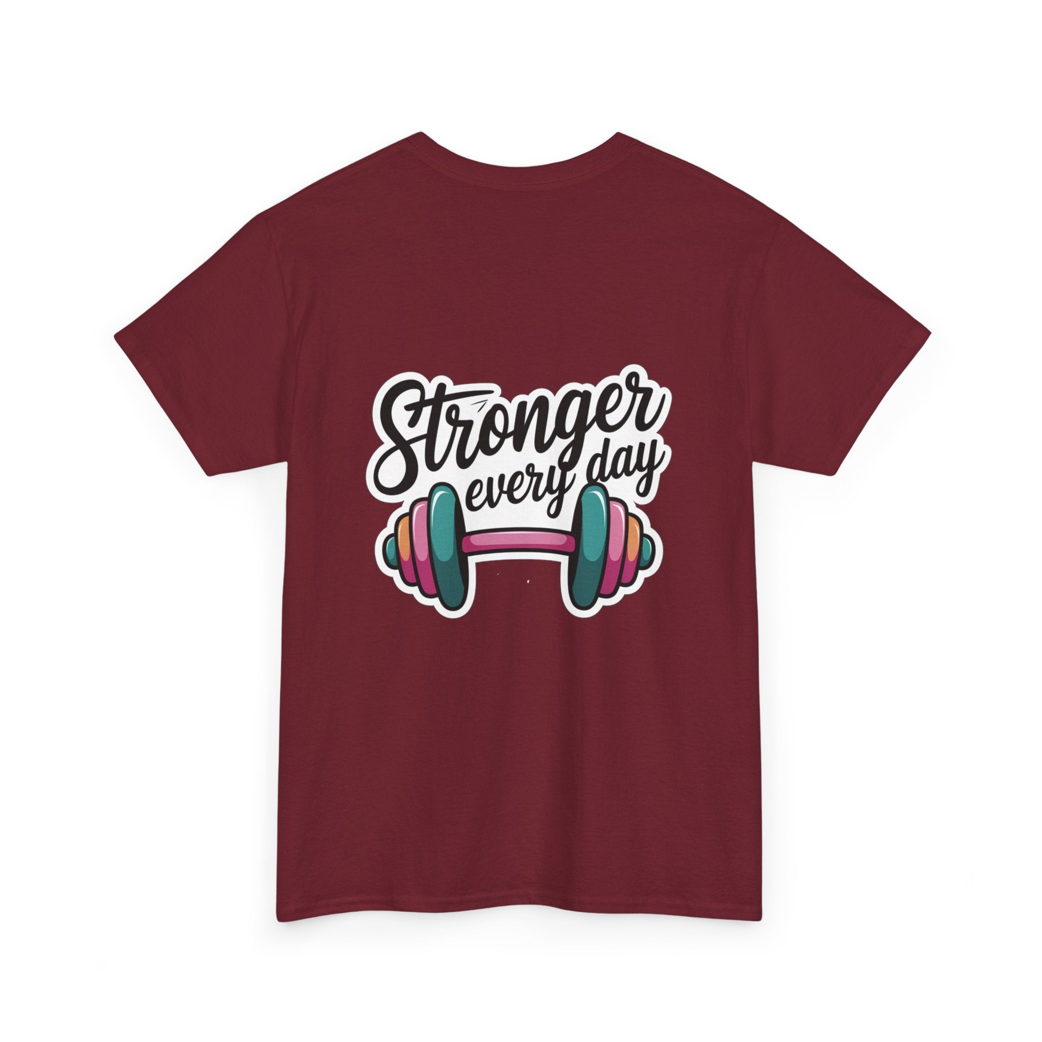 Unisex Heavy Cotton Tee: "Stronger Everyday" - T-Shirt