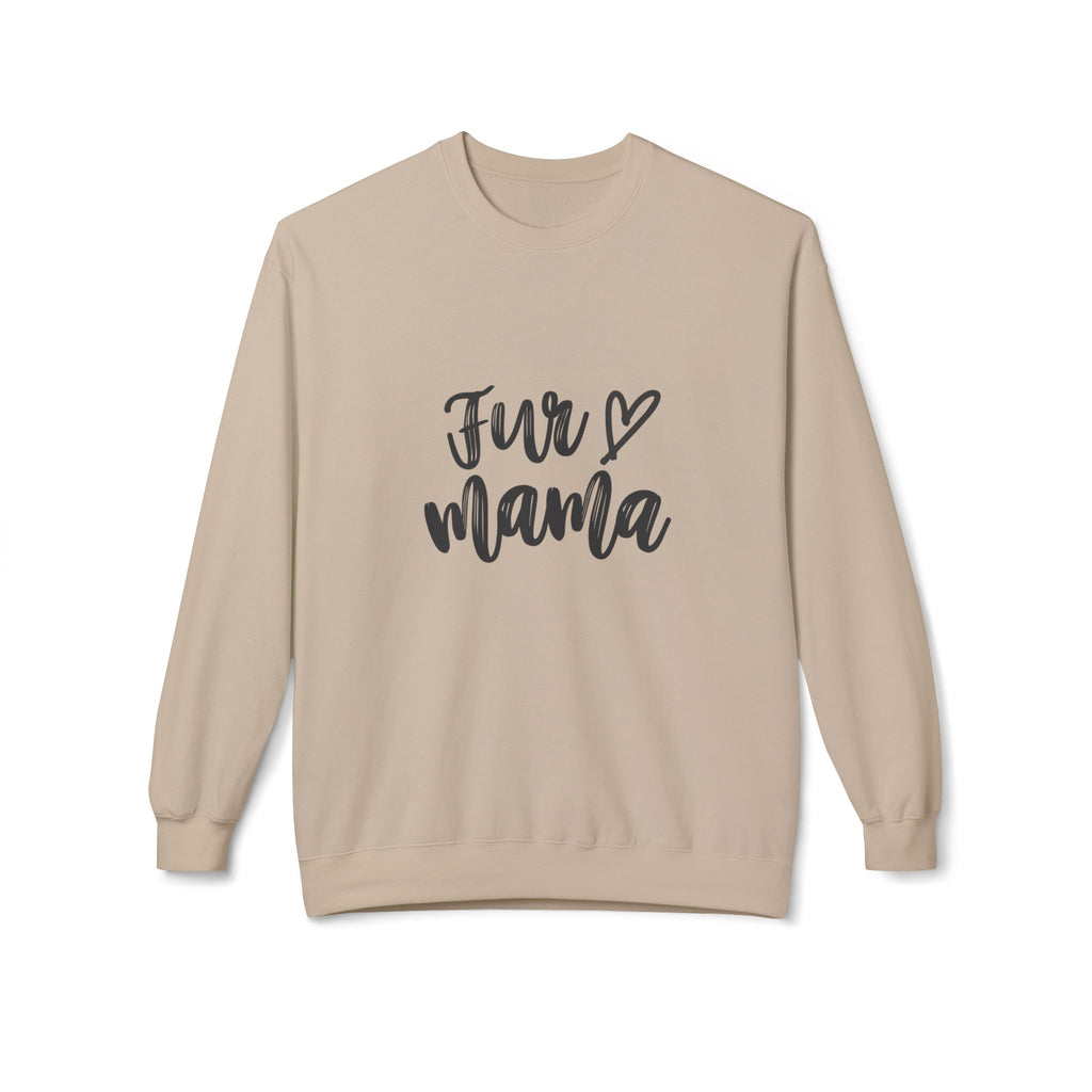 Fur Mama Sweatshirt | Softstyle Crewneck for Pet Lovers