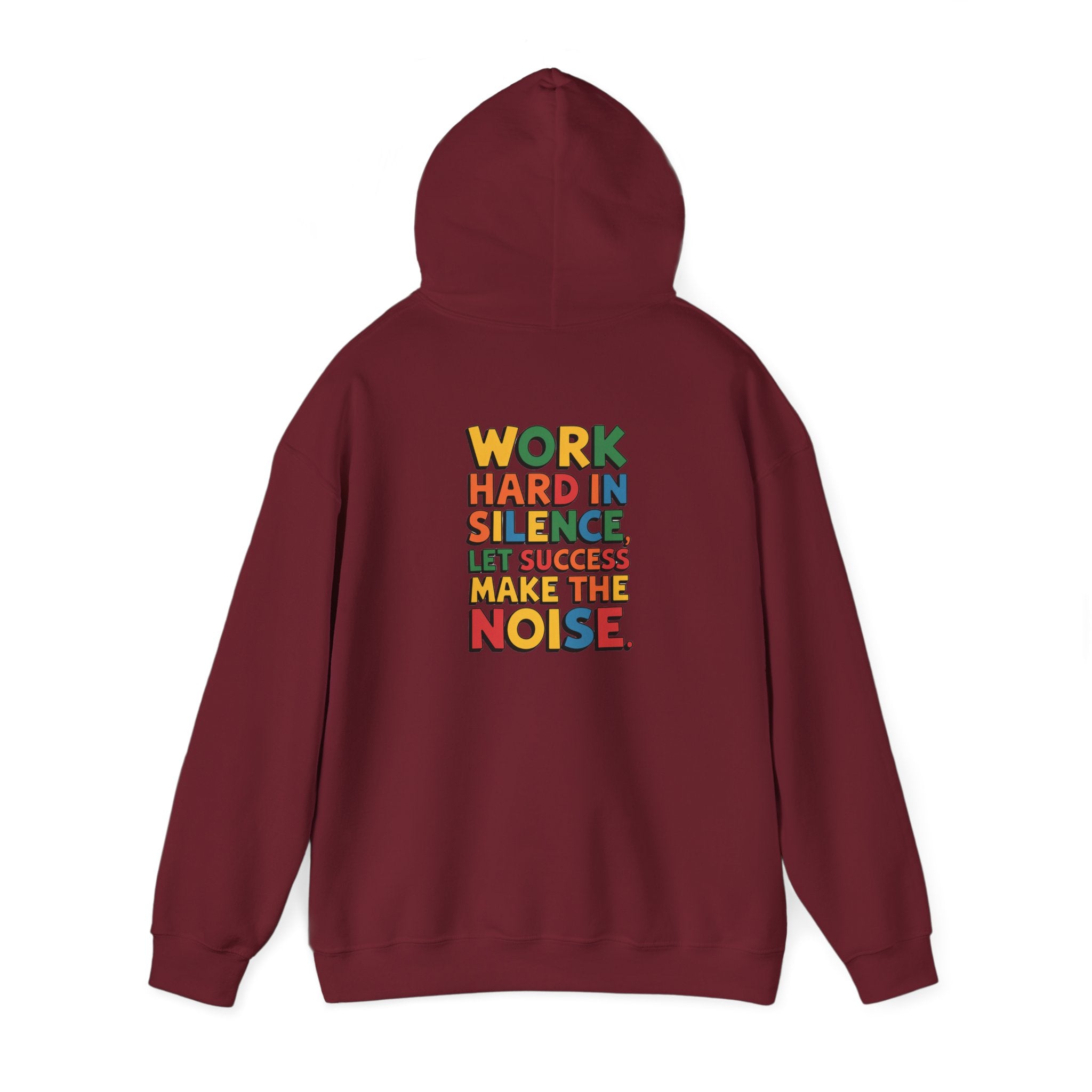 Work hard in Silence Unisex Heavy Blend™ Hooded Sweatshirt