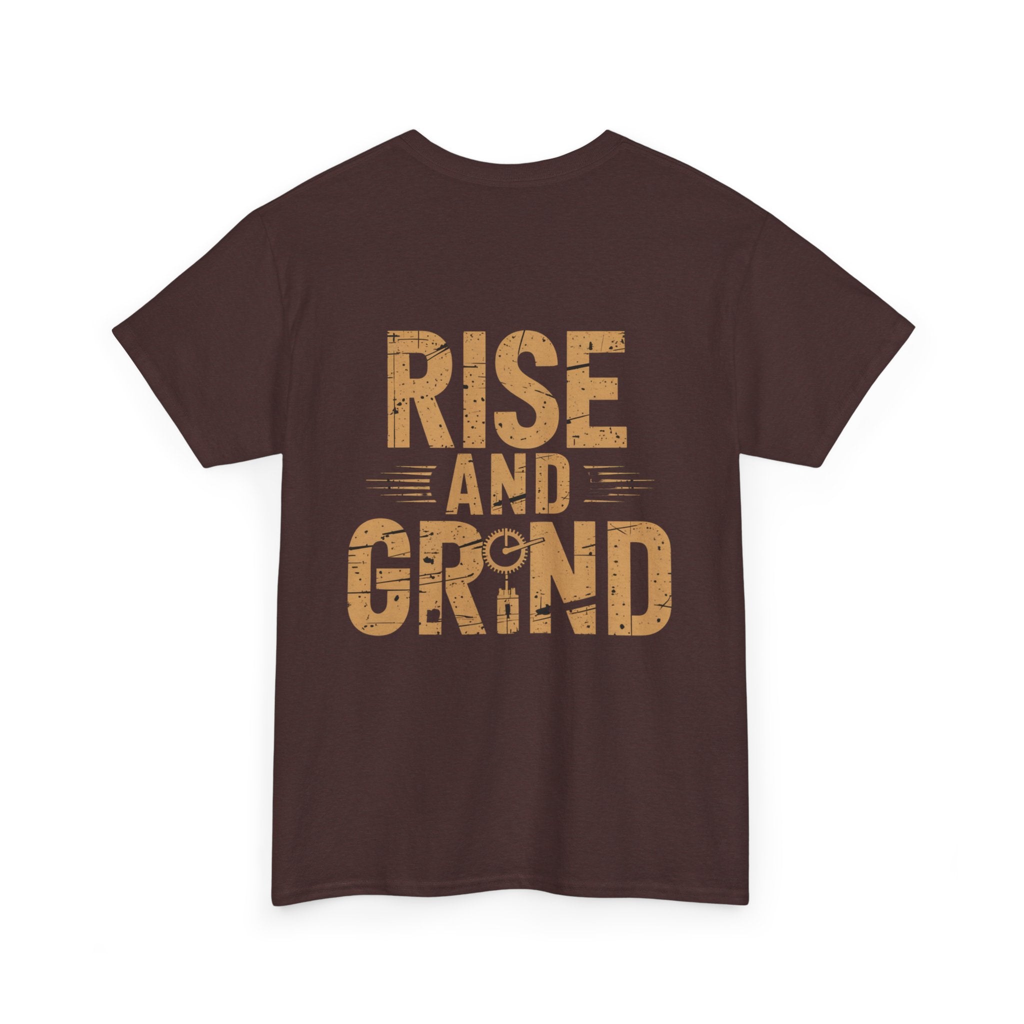 Unisex Heavy Cotton Tee - Rise and Grind