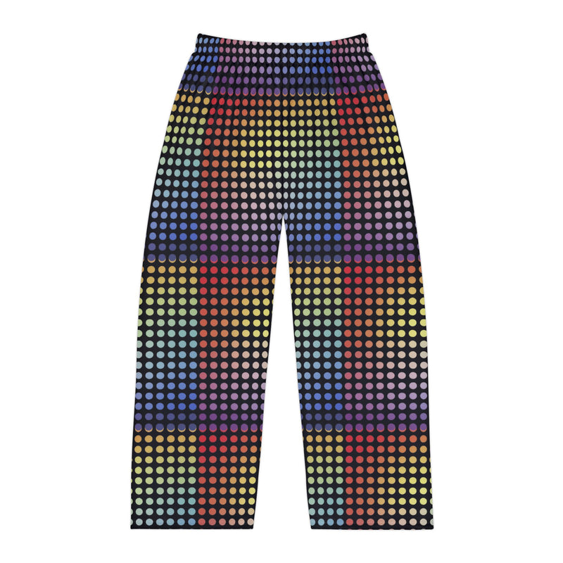 Colorful Dot Pattern Men’s Pajama Pants – Comfortable & Stylish Sleepwear for Relaxation