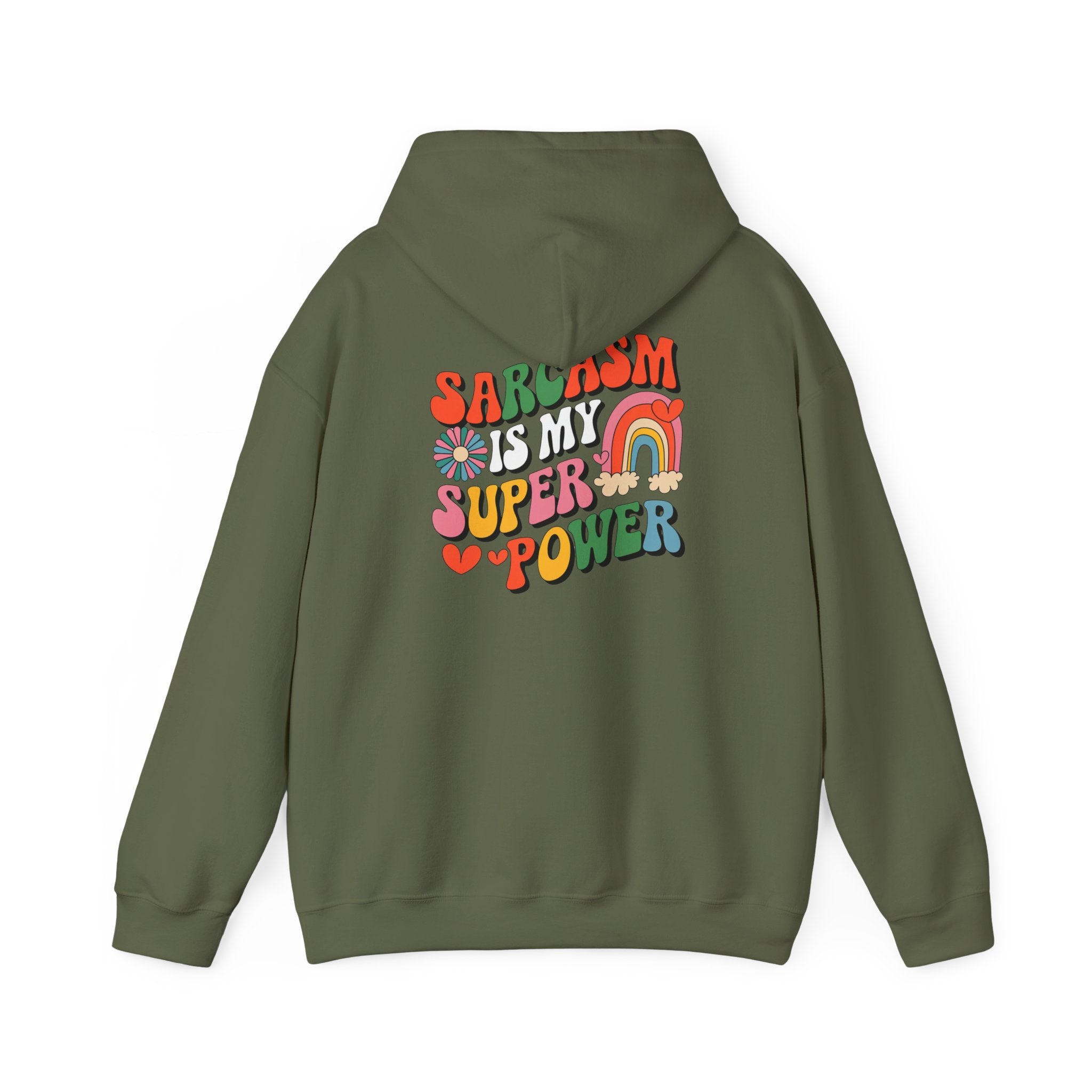 Unisex Heavy Blend™ Hooded Sweatshirt Sarcasm is my superpower