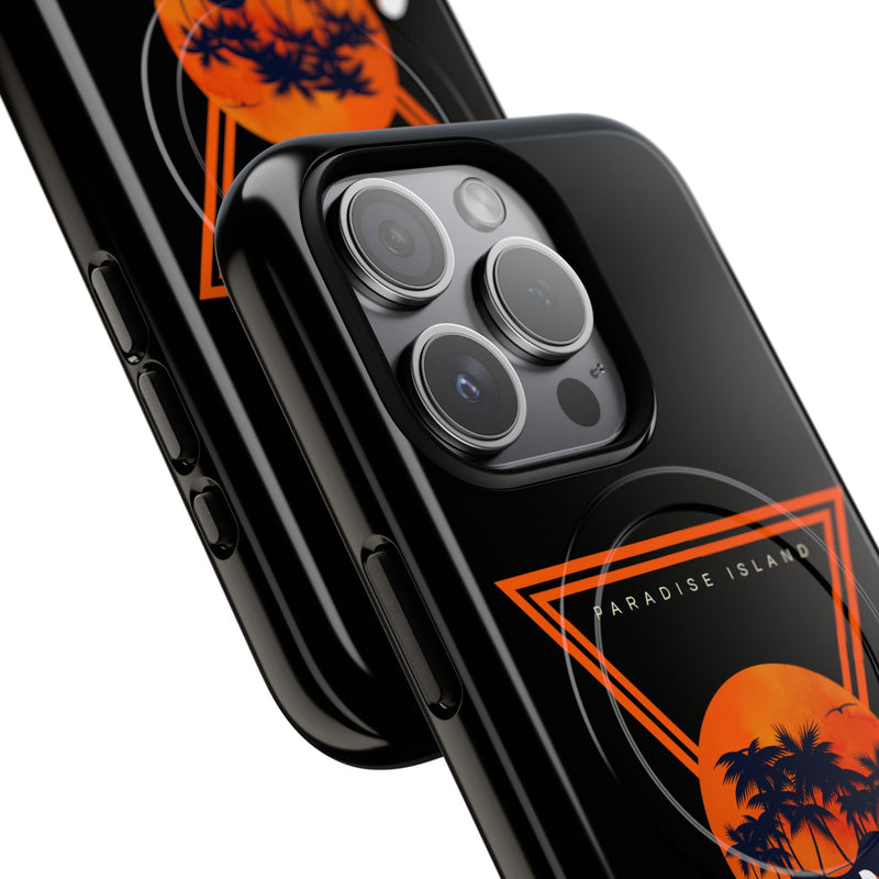 Tough Magnetic Phone Case - Paradise Island Summer Design