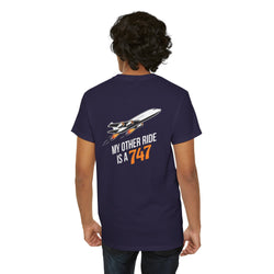 Unisex Heavy Cotton Tee: "My Other Ride" - T-Shirt