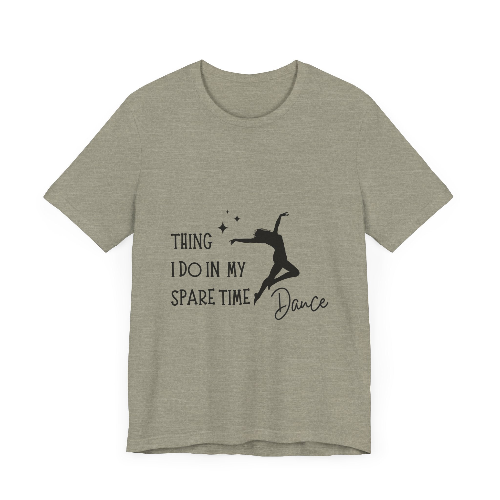 Dance Lover Unisex Jersey Tee - 'Thing I Do in My Spare Time' Graphic Shirt