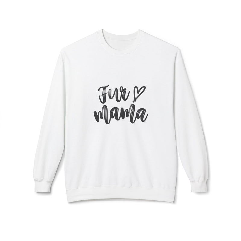 Fur Mama Sweatshirt | Softstyle Crewneck for Pet Lovers