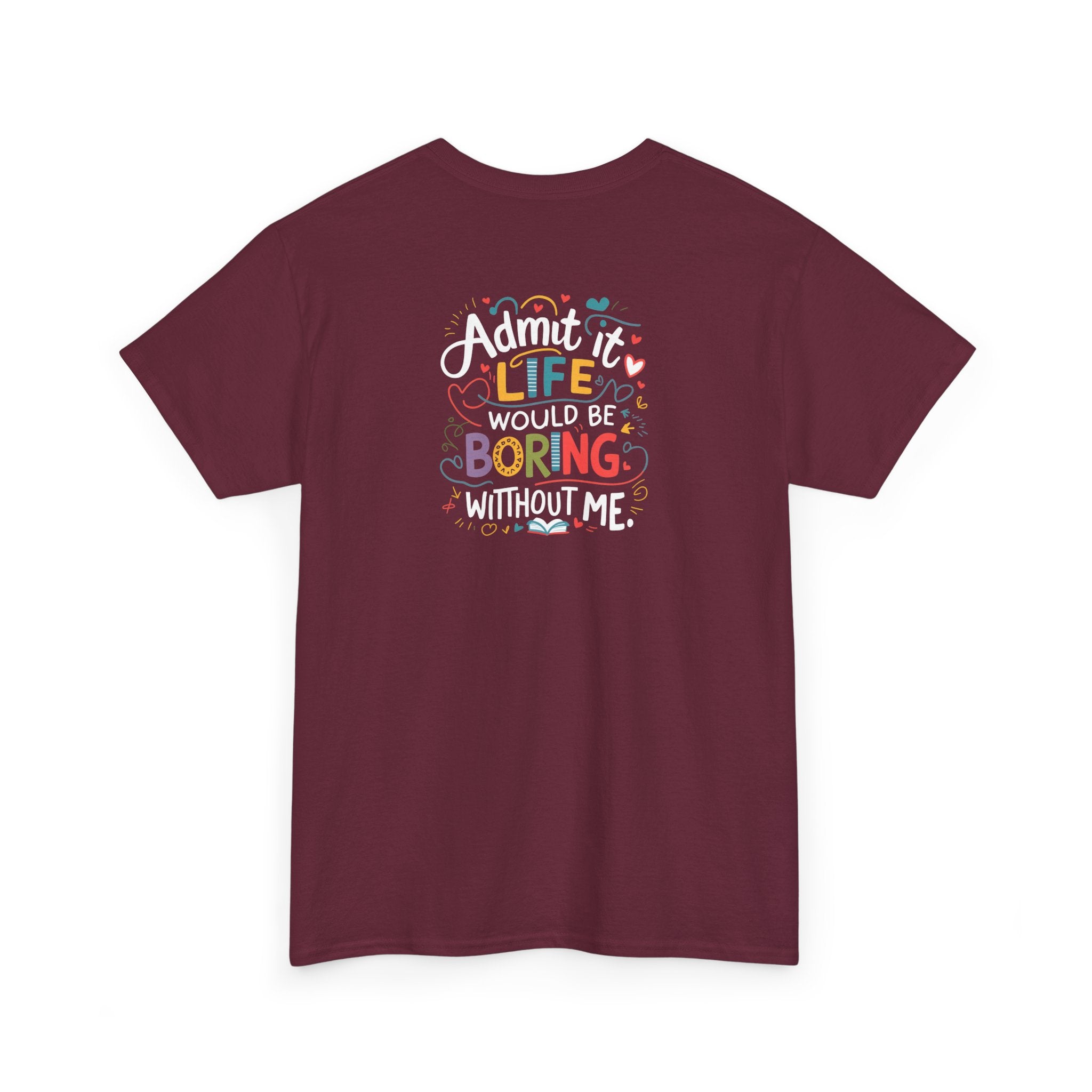 Unisex Heavy Cotton Tee: "Own Stunts" - T-Shirt