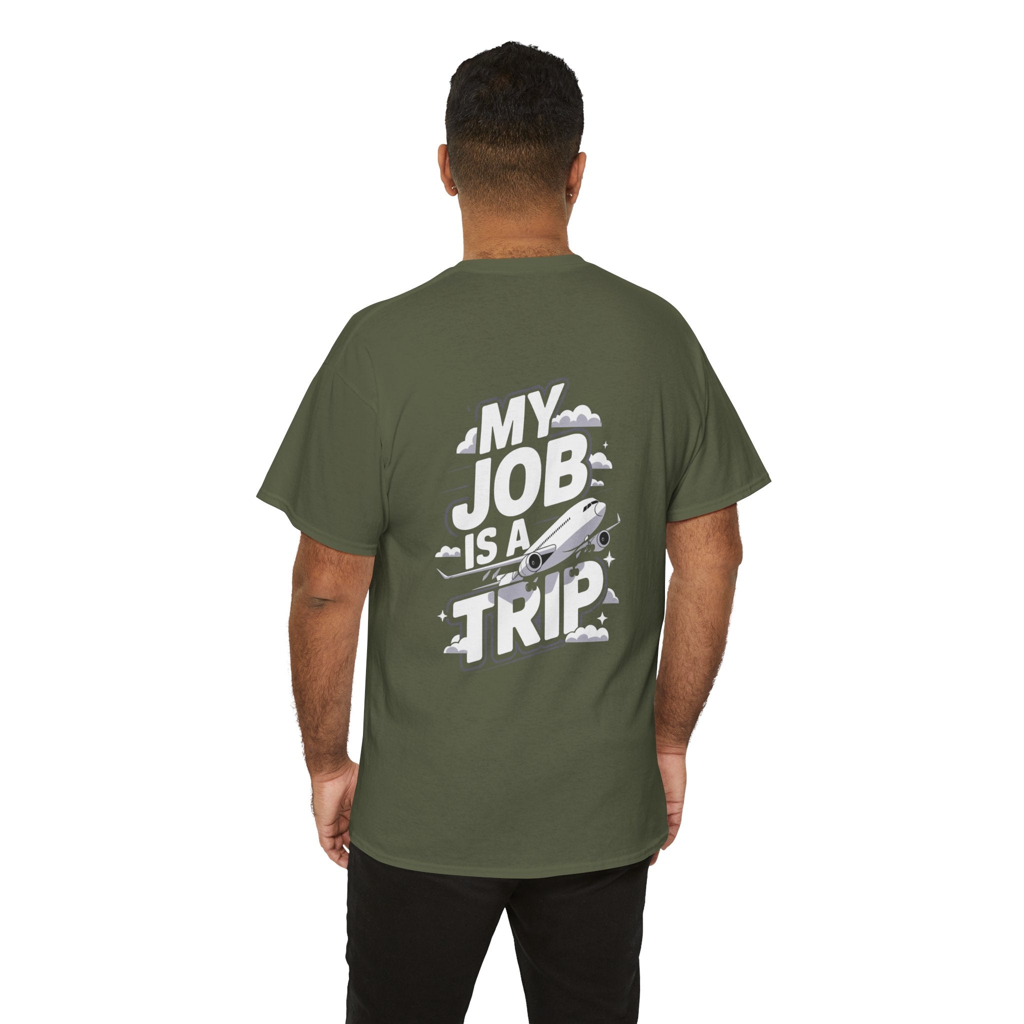 Unisex Heavy Cotton Tee - My Job is a TRIP